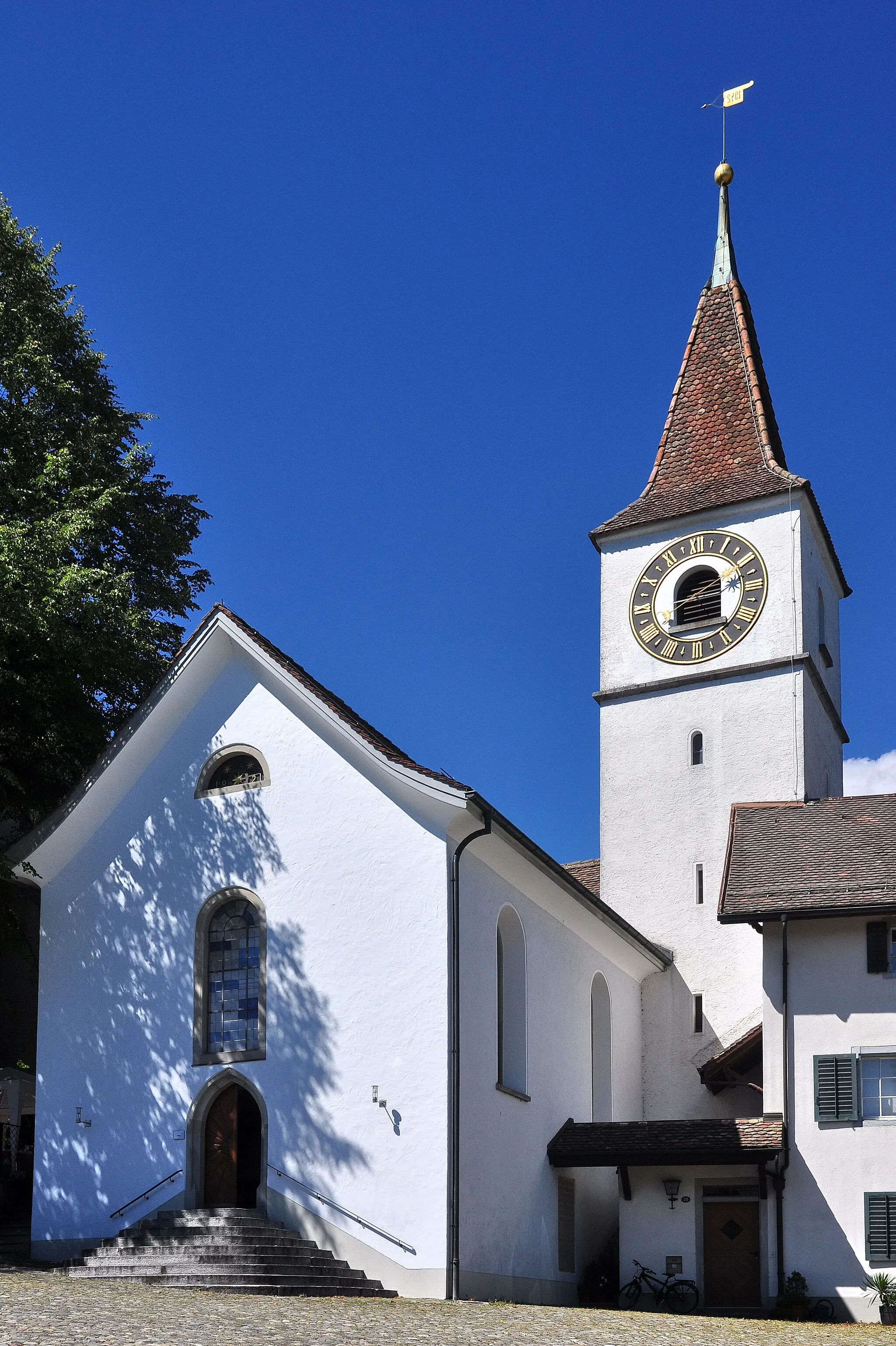 Photo showing: Oberburg in Regensberg (Switzerland)