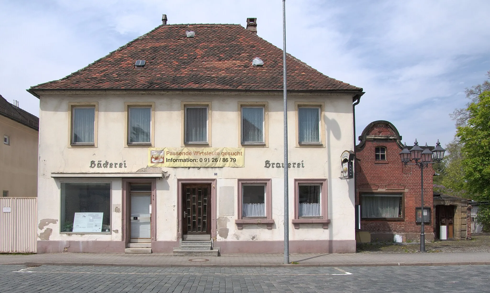 Photo showing: The former Götschel bakery and brewery in Sankt Georgen, Bayreuth, Germany