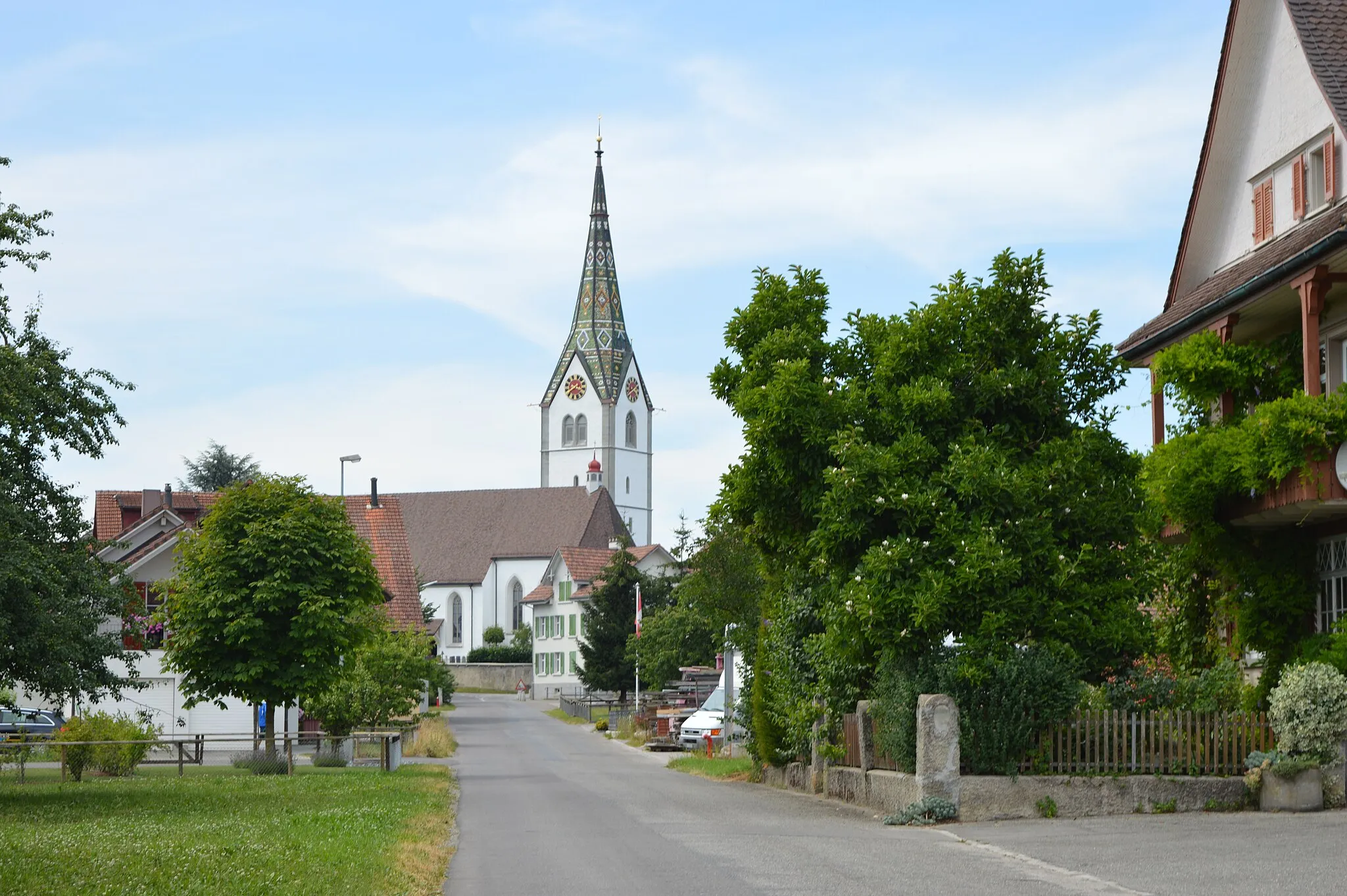 Photo showing: Church Sommeri, canton of Thurgovia, Switzerland