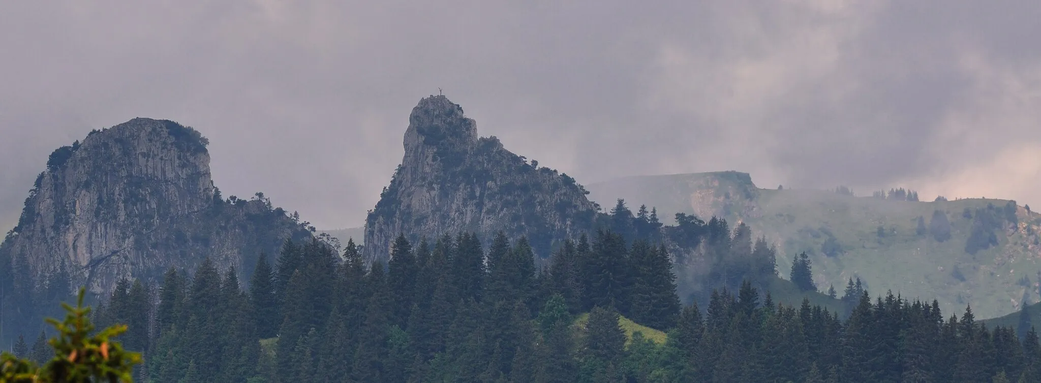 Photo showing: Switzerland, Canton of St. Gallen, view from Strichboden across Selunerwald