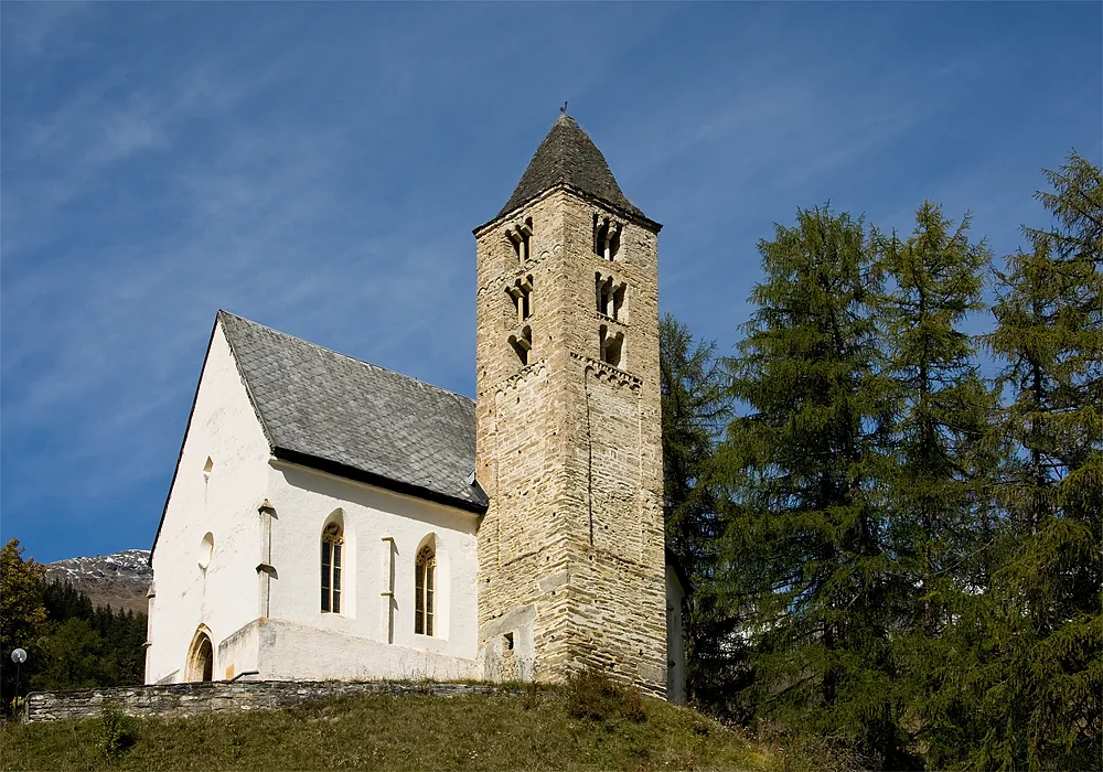 Photo showing: Kirche San Plansch in Tschlin