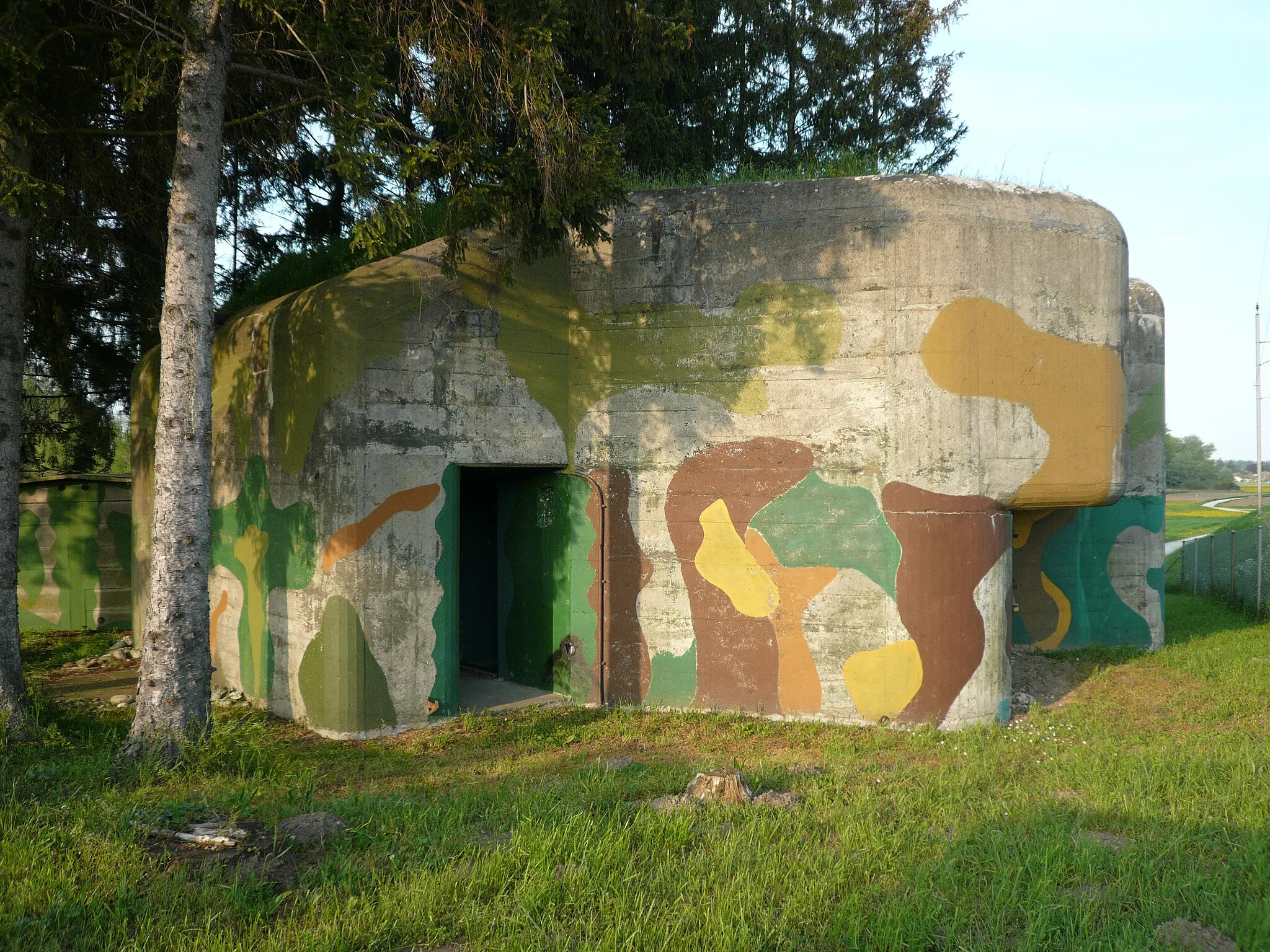 Photo showing: A5630 Infanteriebunker Triboltingen Bahn from World War 2 near Triboltingen