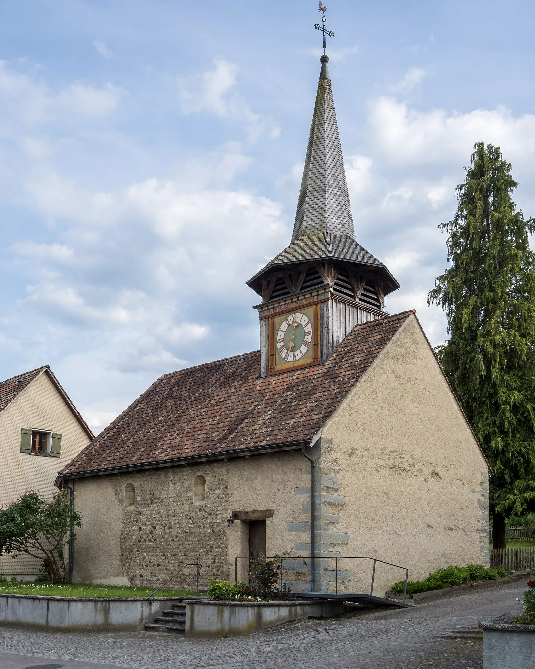 Photo showing: Triboltingen (Gem. Ermatingen): Kapelle St. Nikolaus mit Ursprüngen im 13. Jahrhundert.