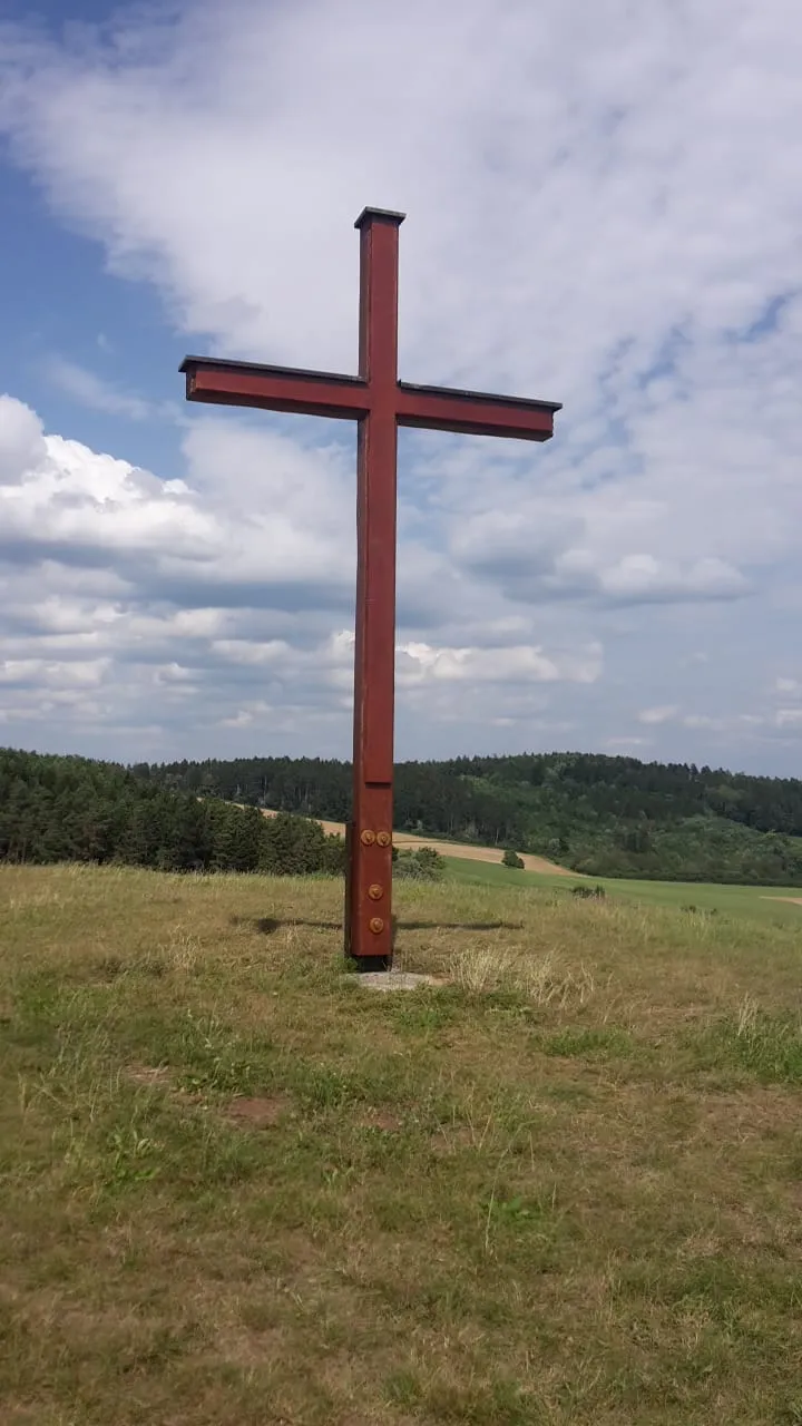 Photo showing: Gipfelkreuz des Bisberges