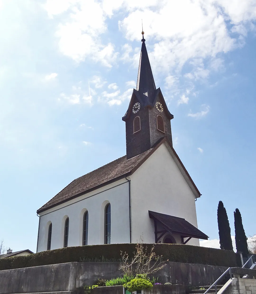 Photo showing: Church of Illighausen, Switzerland