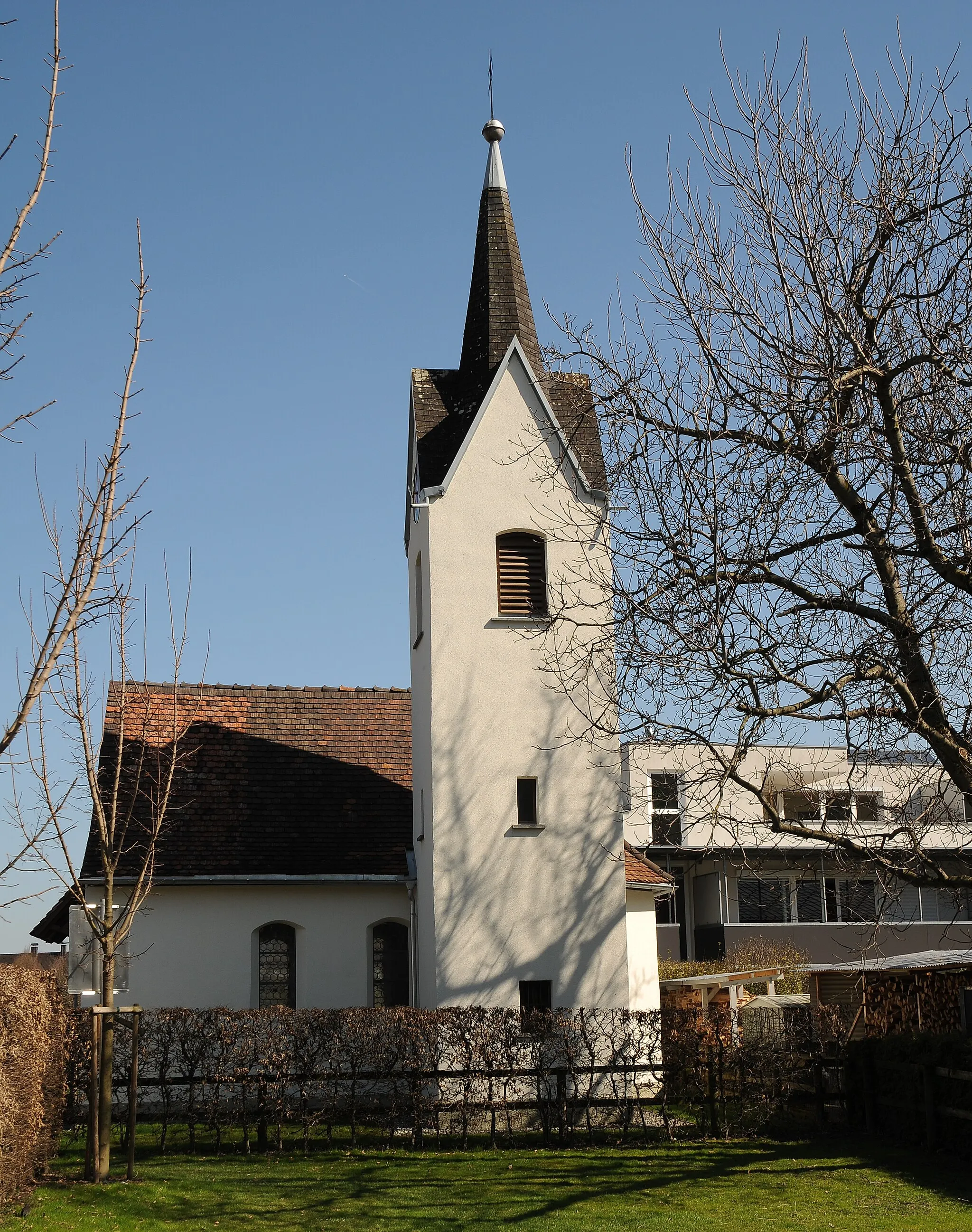 Photo showing: Kapelle hl. Rochus erbaut 1632 in Koblach.