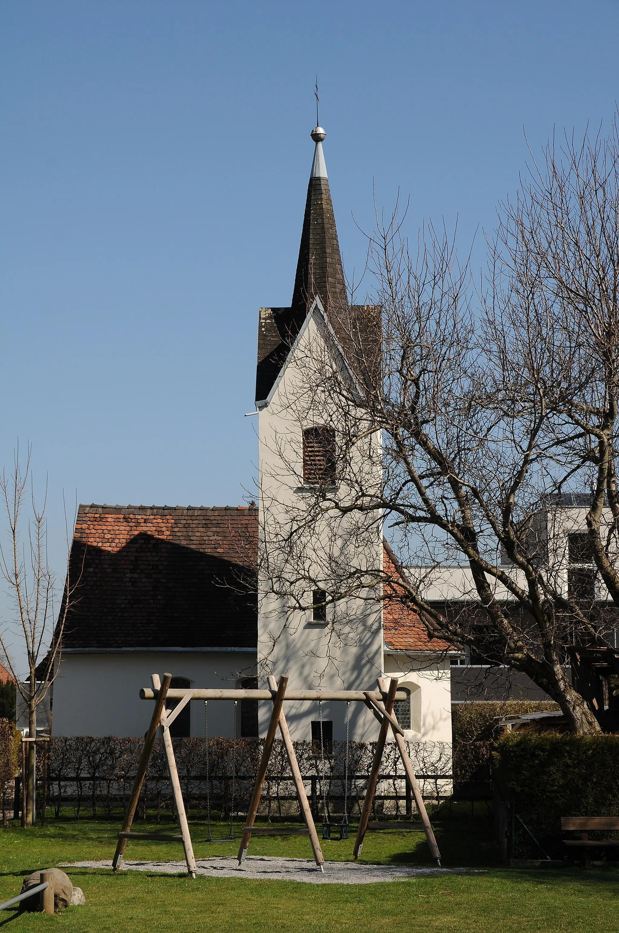 Photo showing: Kapelle hl. Rochus erbaut 1632 in Koblach.