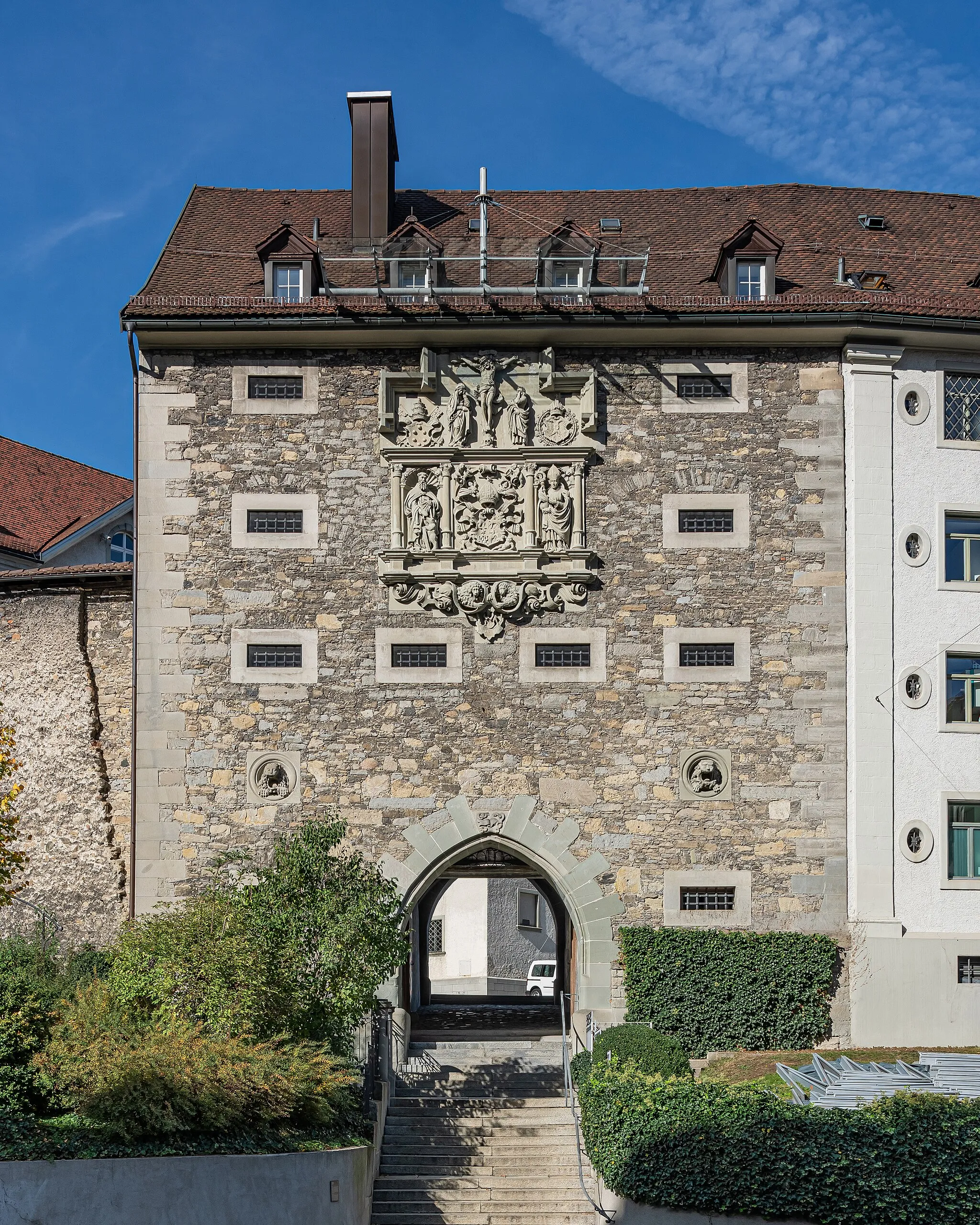 Photo showing: Charles Gate in St. Gallen, Switzerland