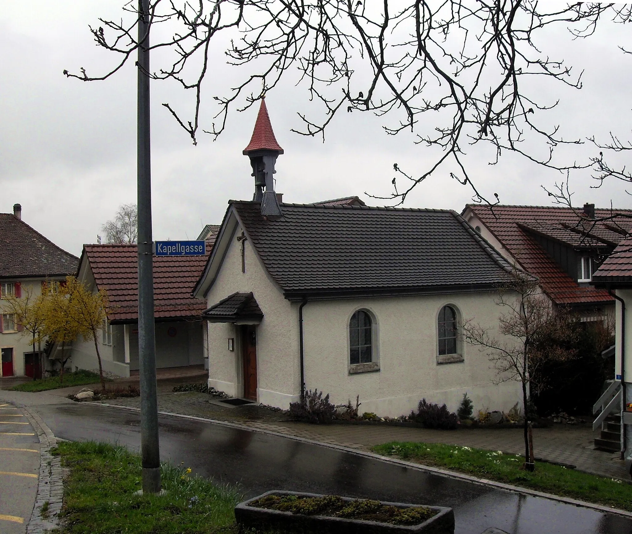 Photo showing: katholische Kapelle Lanzenneunforn, Gemeinde Herdern, Kanton Thurgau, Schweiz