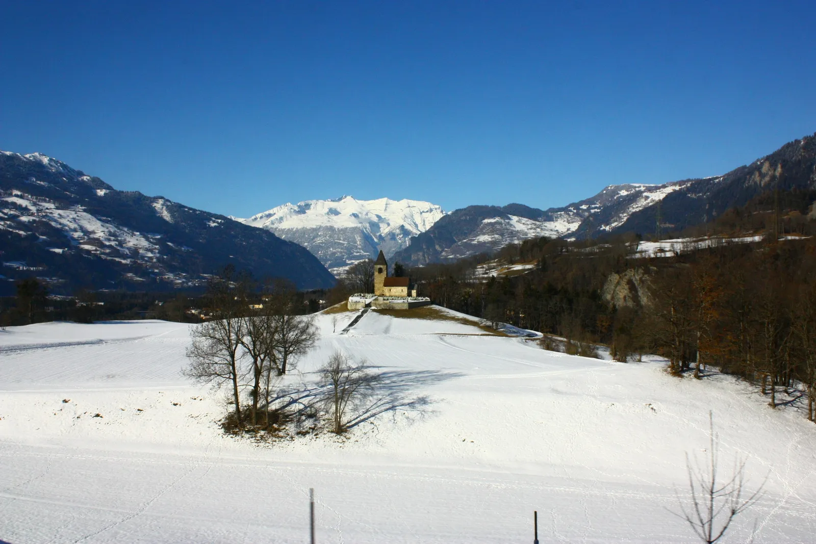 Photo showing: Train St. Moritz -> Chur - Swiss