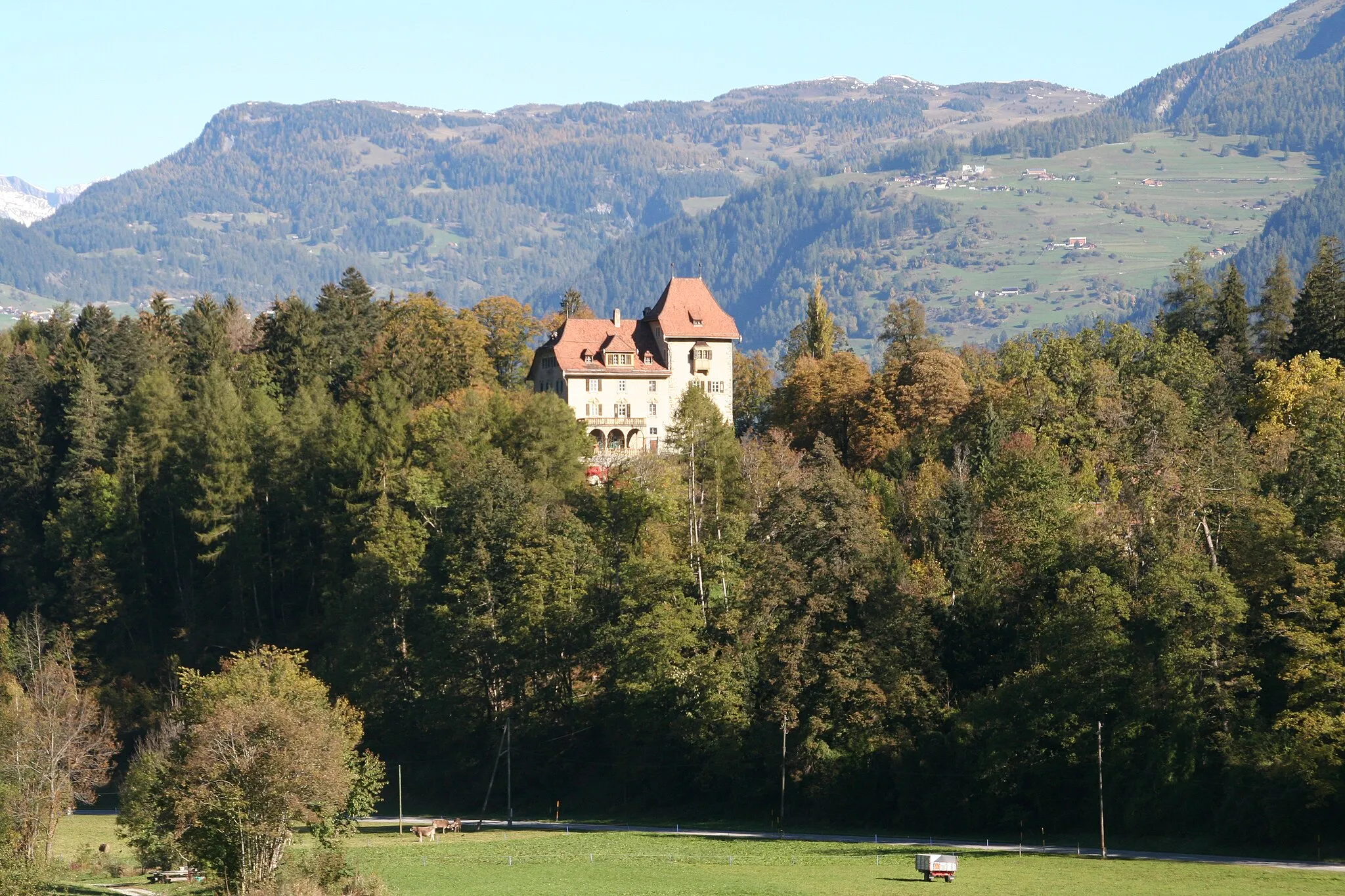 Photo showing: Schloss Untertagstein in de:Masein