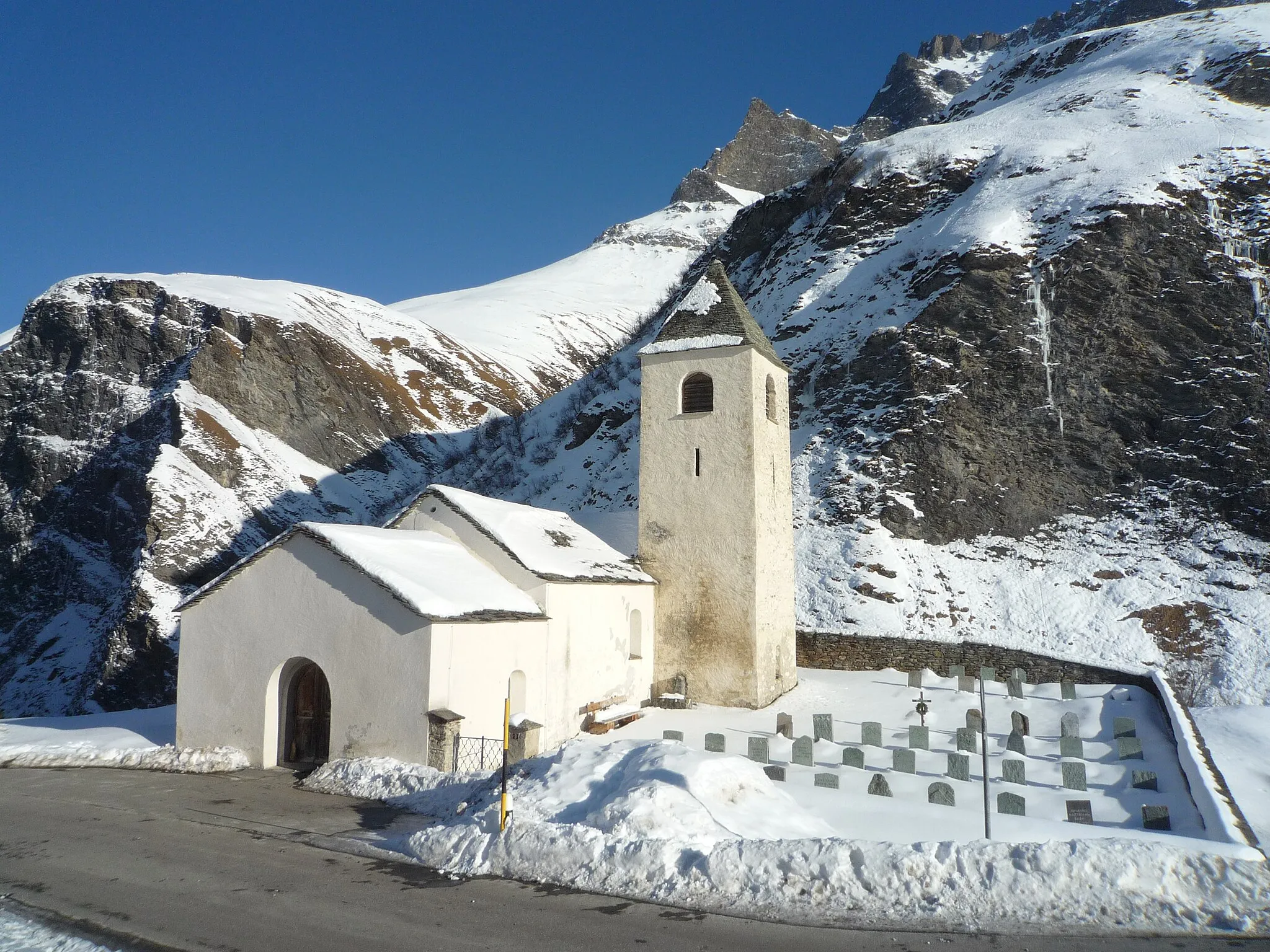 Photo showing: Reformed Church Thalkirch (Safien)