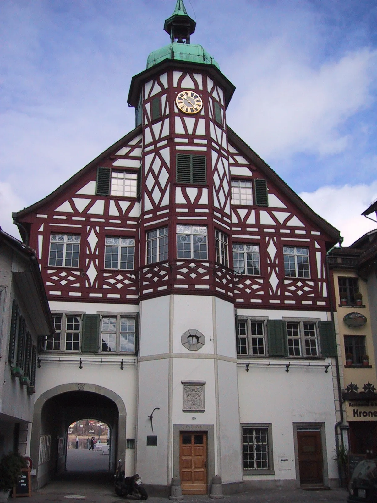 Photo showing: Rathaus in Steckborn TG