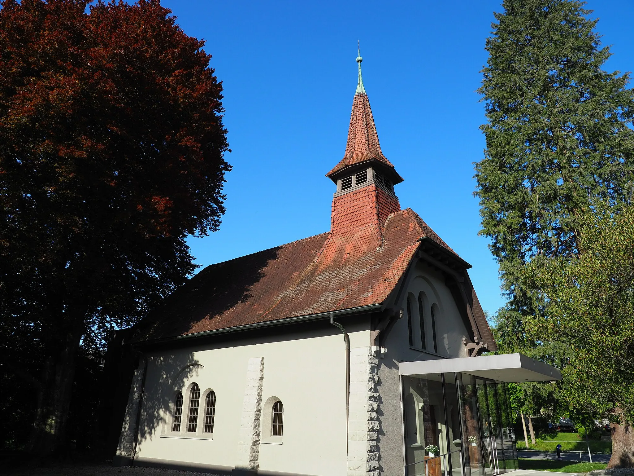 Photo showing: Evangelische Kapelle Widnau