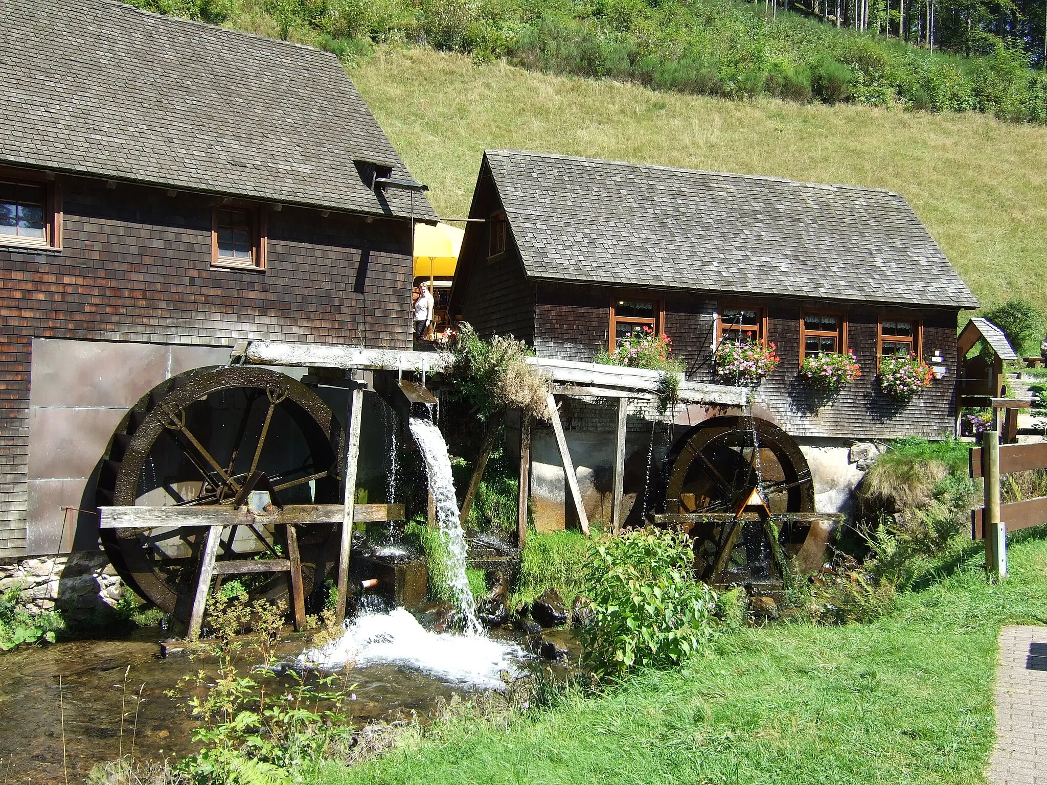 Photo showing: Hexenlochmühle, Schwarzwald