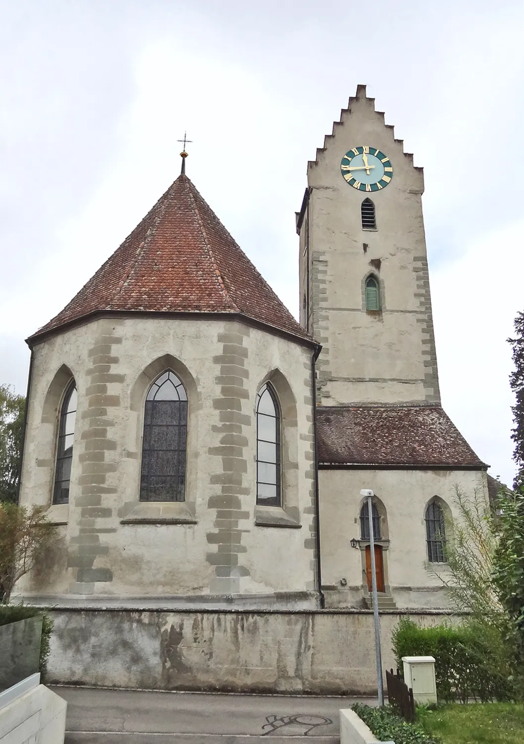 Photo showing: Saint Albin Church in Ermatingen, Switzerland.