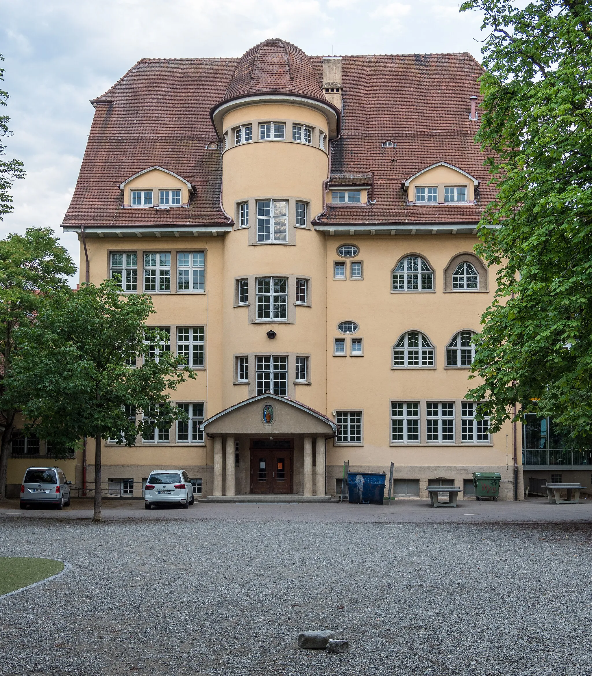 Photo showing: Ellenrieder-Gymnasium Konstanz (Westseite)