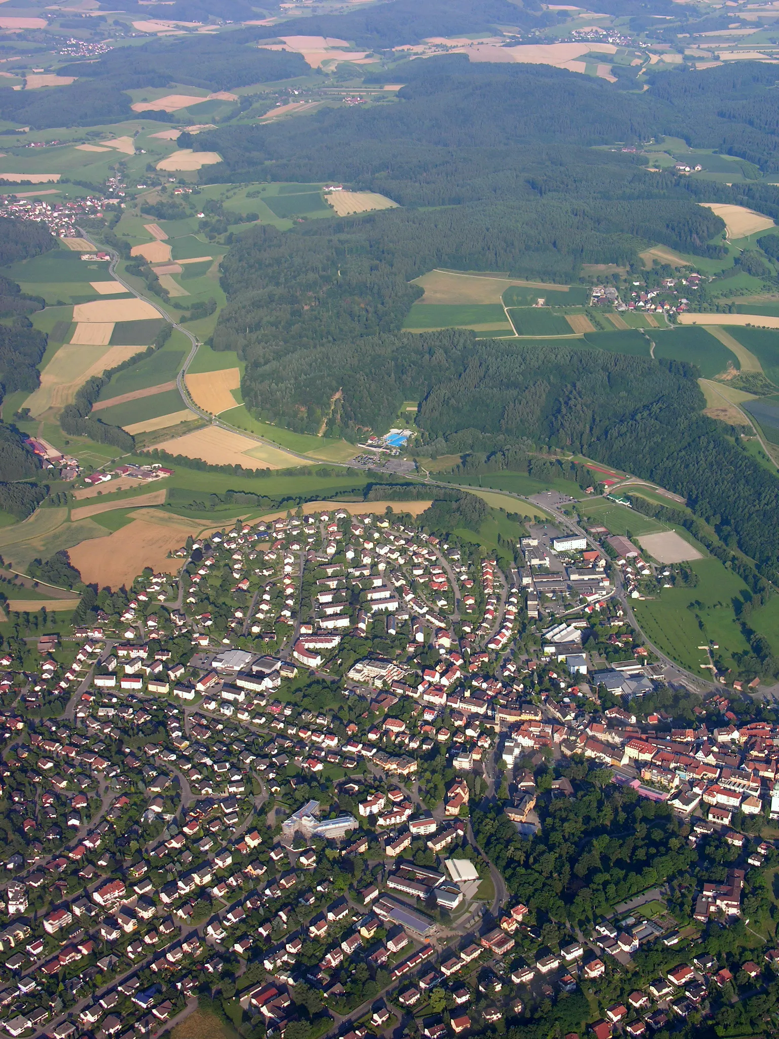 Photo showing: Aerial View of Stockach