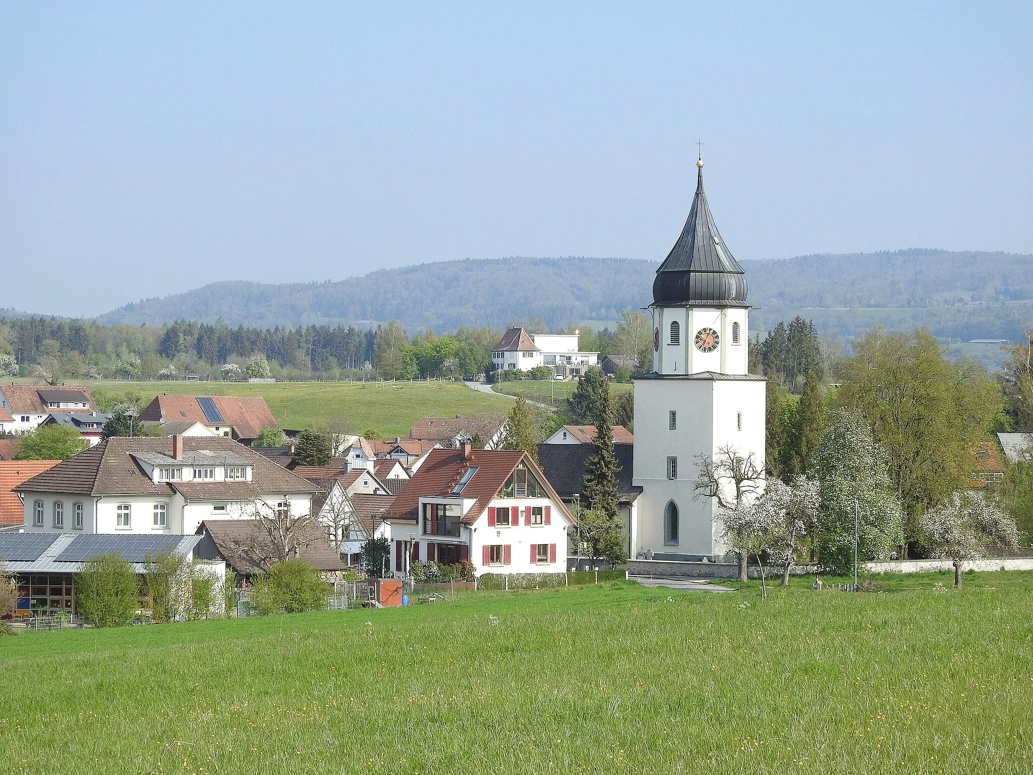 Photo showing: Markelfingen von Süden