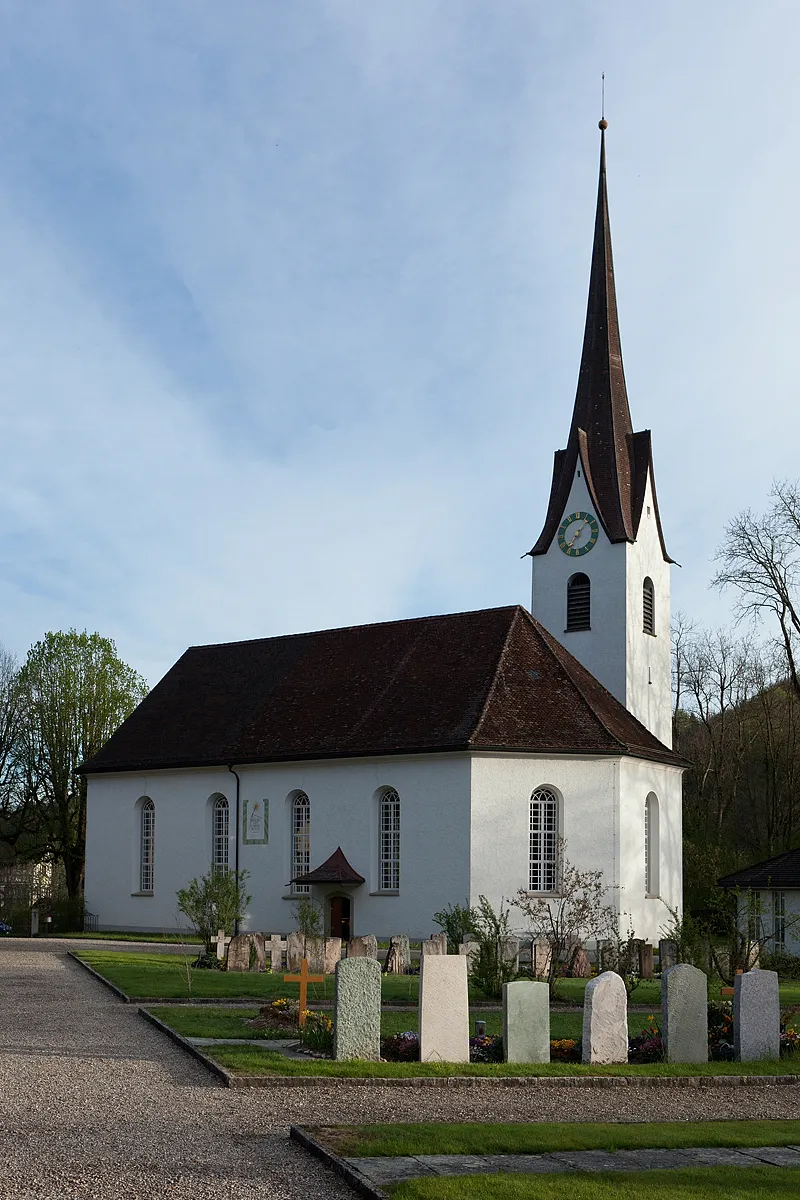 Photo showing: Reformierte Kirche von Oberglatt, Flawil (SG)