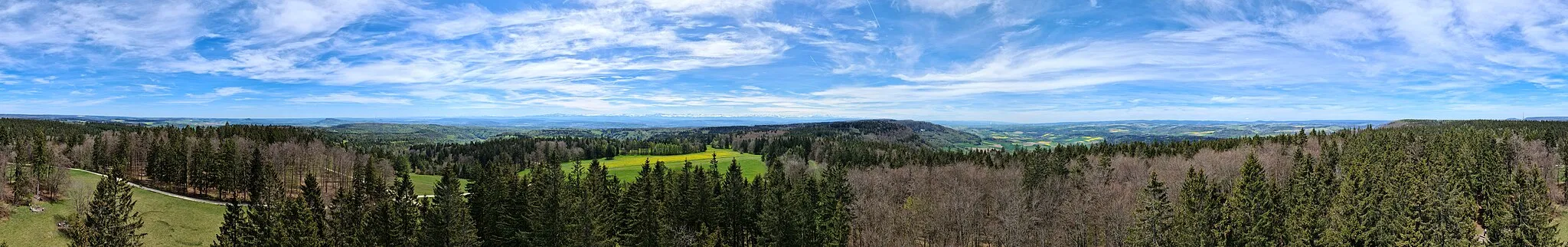 Photo showing: 360° Panorama vom Hagenturm