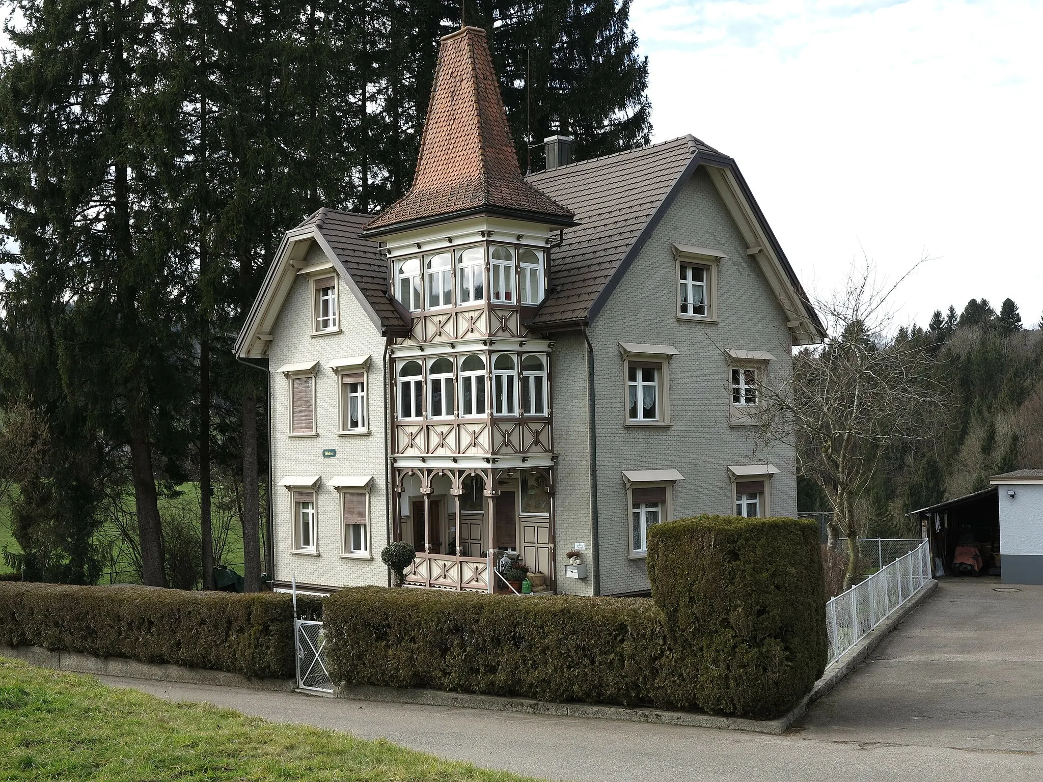 Photo showing: Wohnhaus Waldau bei Müselbach, Schweiz