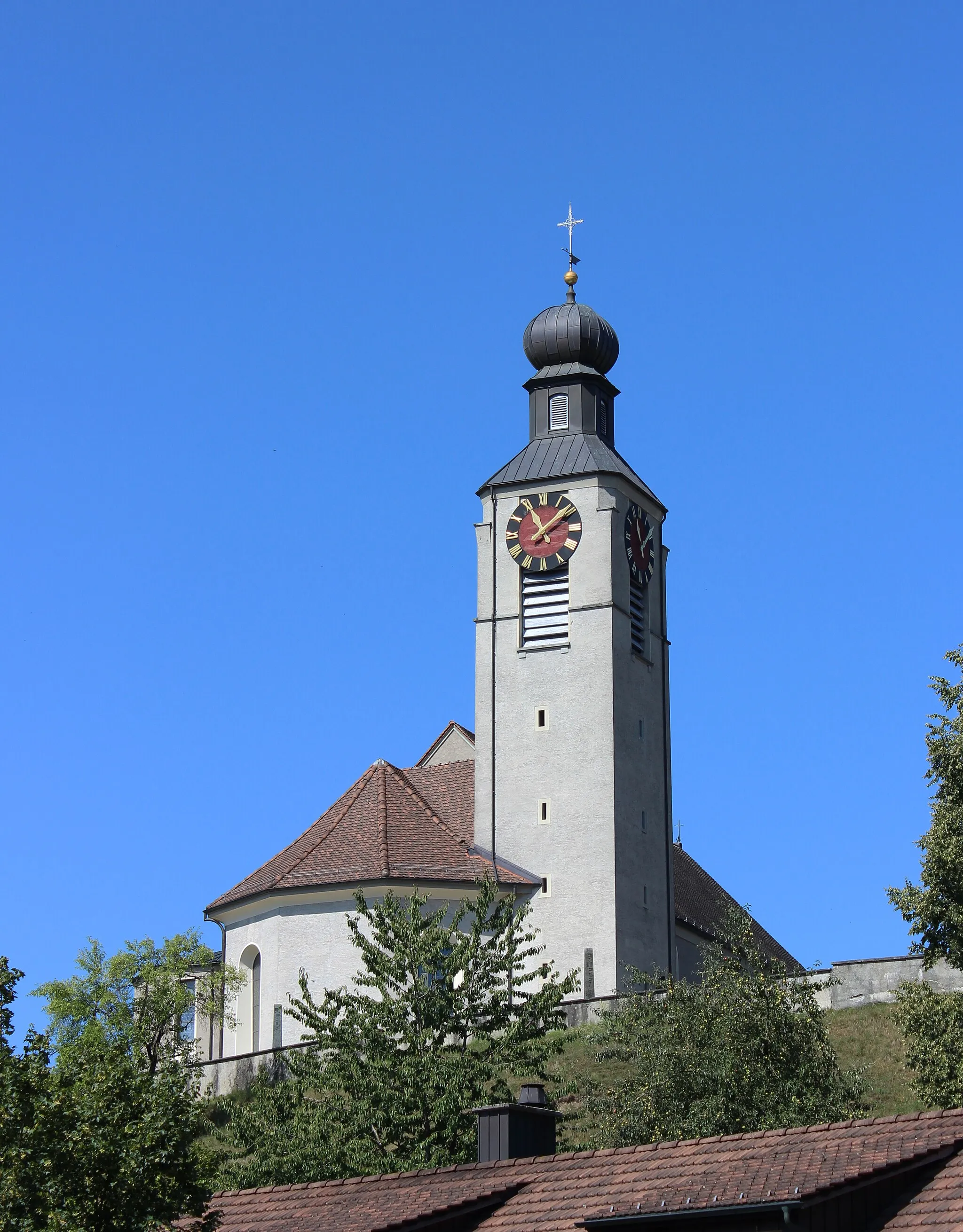 Photo showing: Katholische Pfarrkirche St. Josef in Zuzwil SG, Schweiz