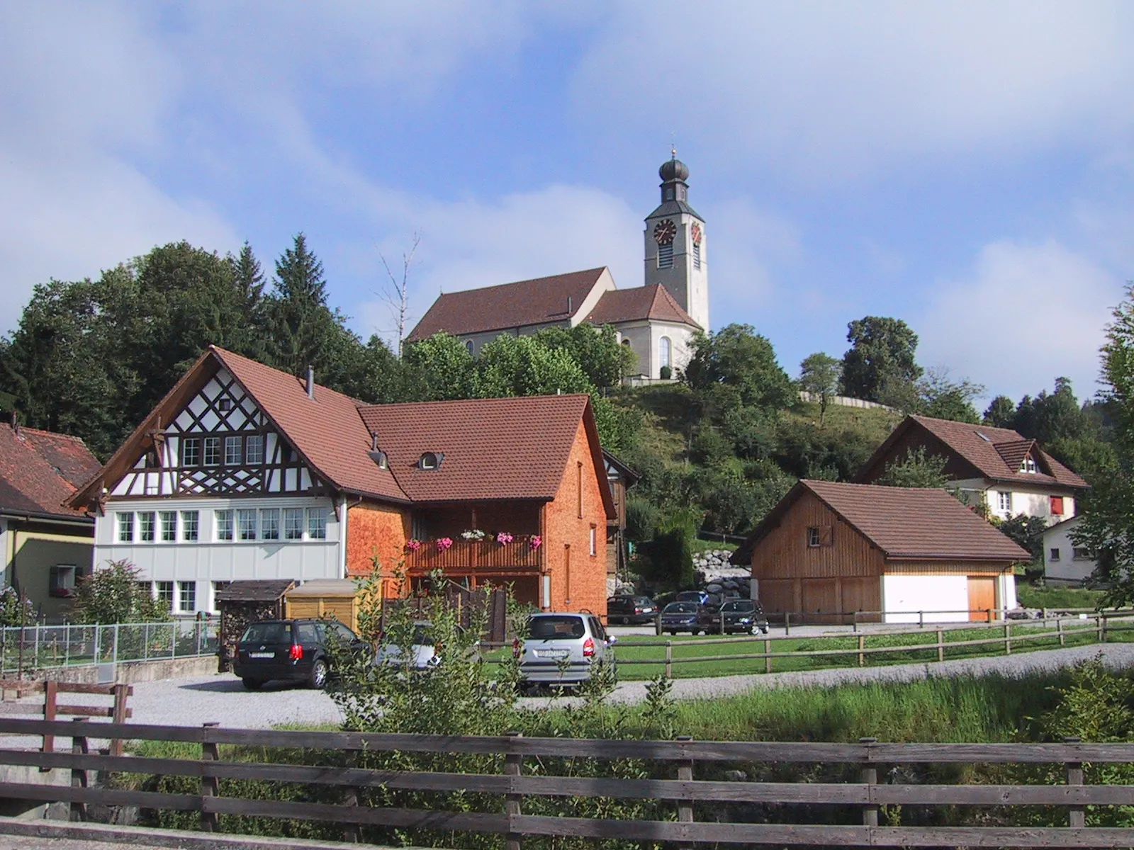 Photo showing: Church of Zuzwil, Canton of St. Gallen