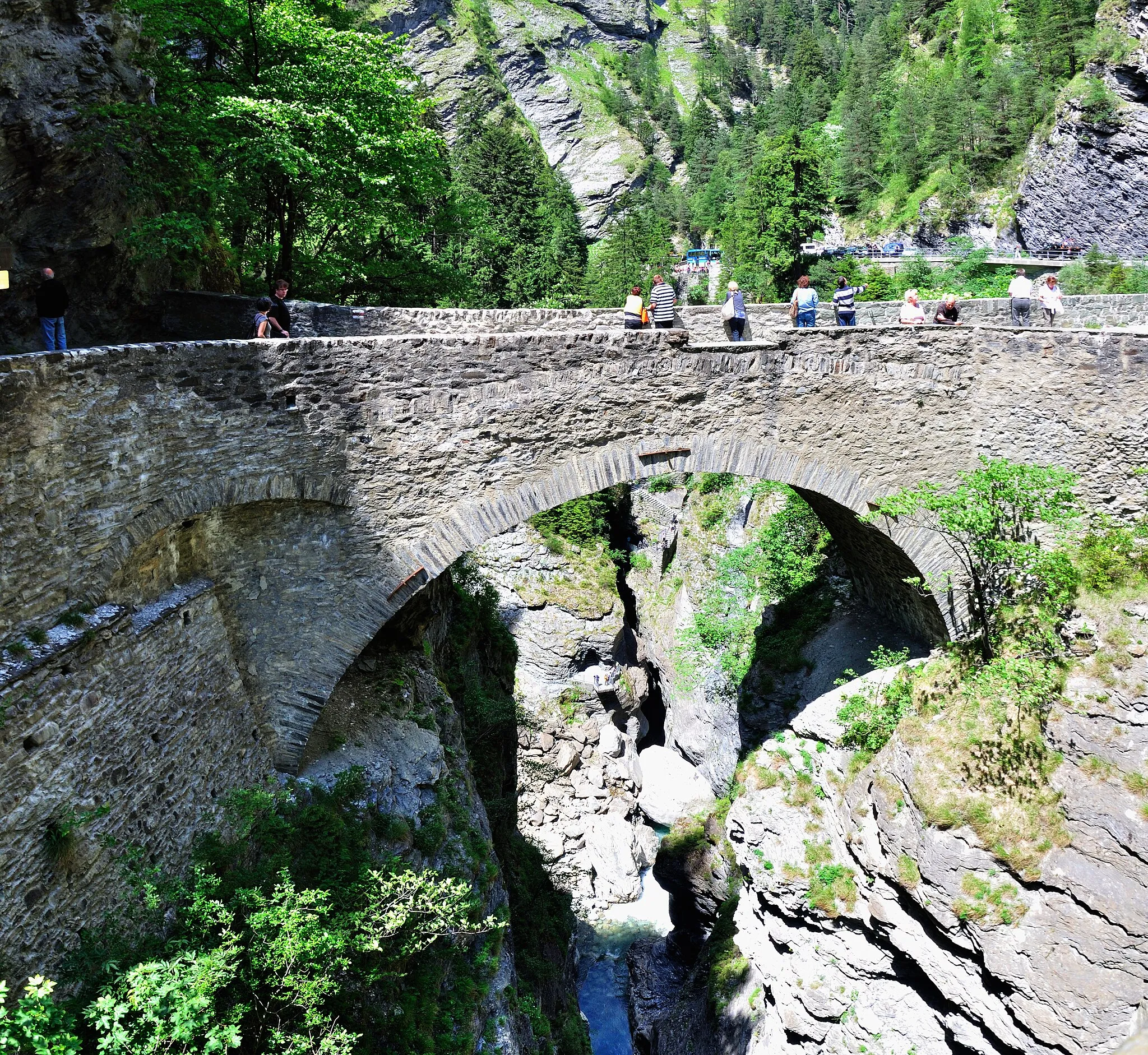 Photo showing: Switzerland, Graubünden, Via Mala