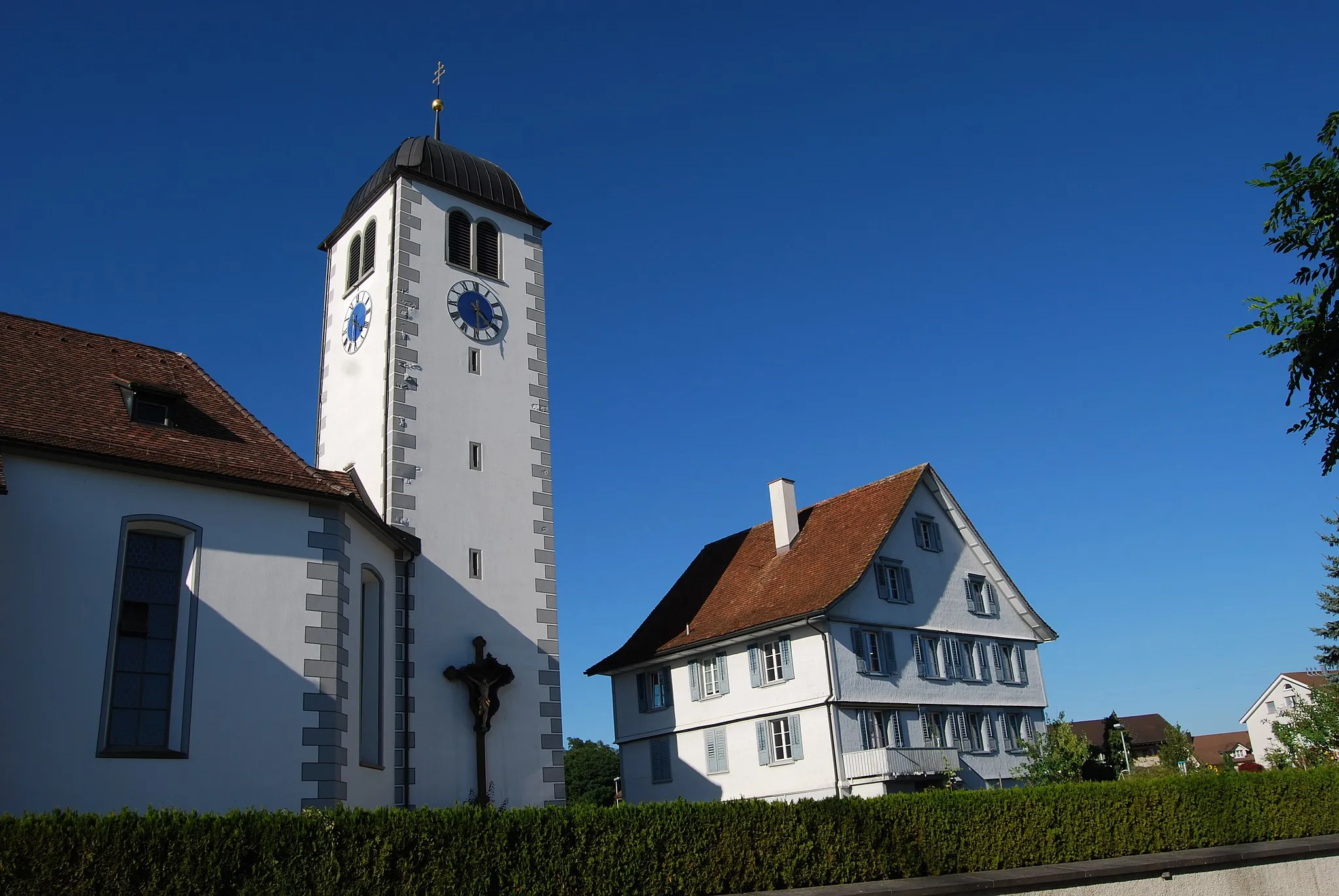 Photo showing: Church of Häggenschwil, canton of St. Gallen, Switzerland