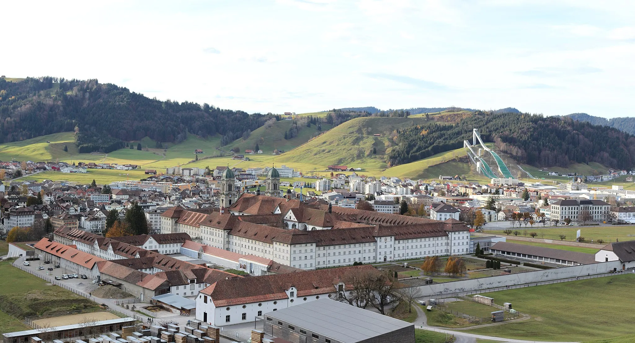 Photo showing: Einsiedeln Abbey