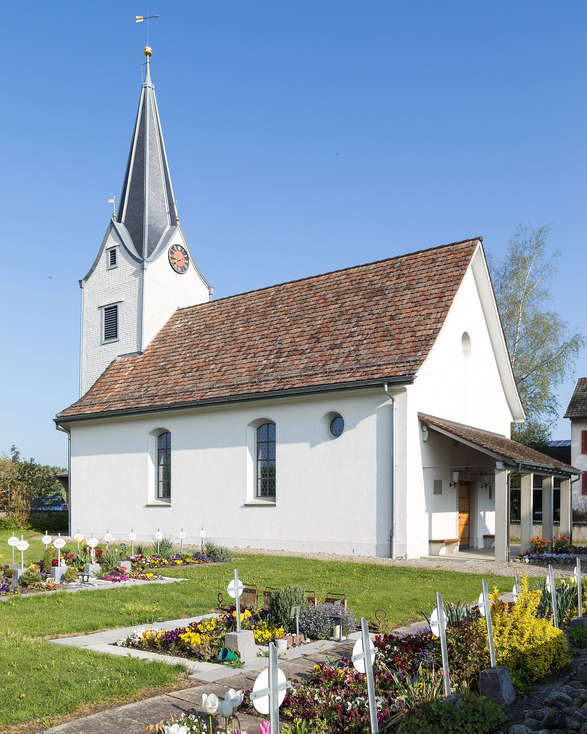 Photo showing: Evangelische Kirche in Wäldi