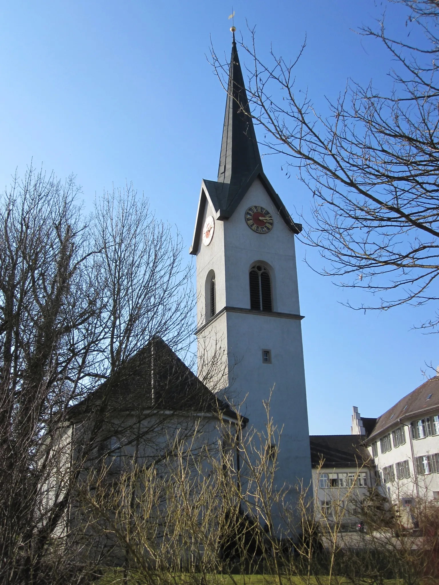 Photo showing: reformierte Kirche in Bürglen (Kanton Thurgau)