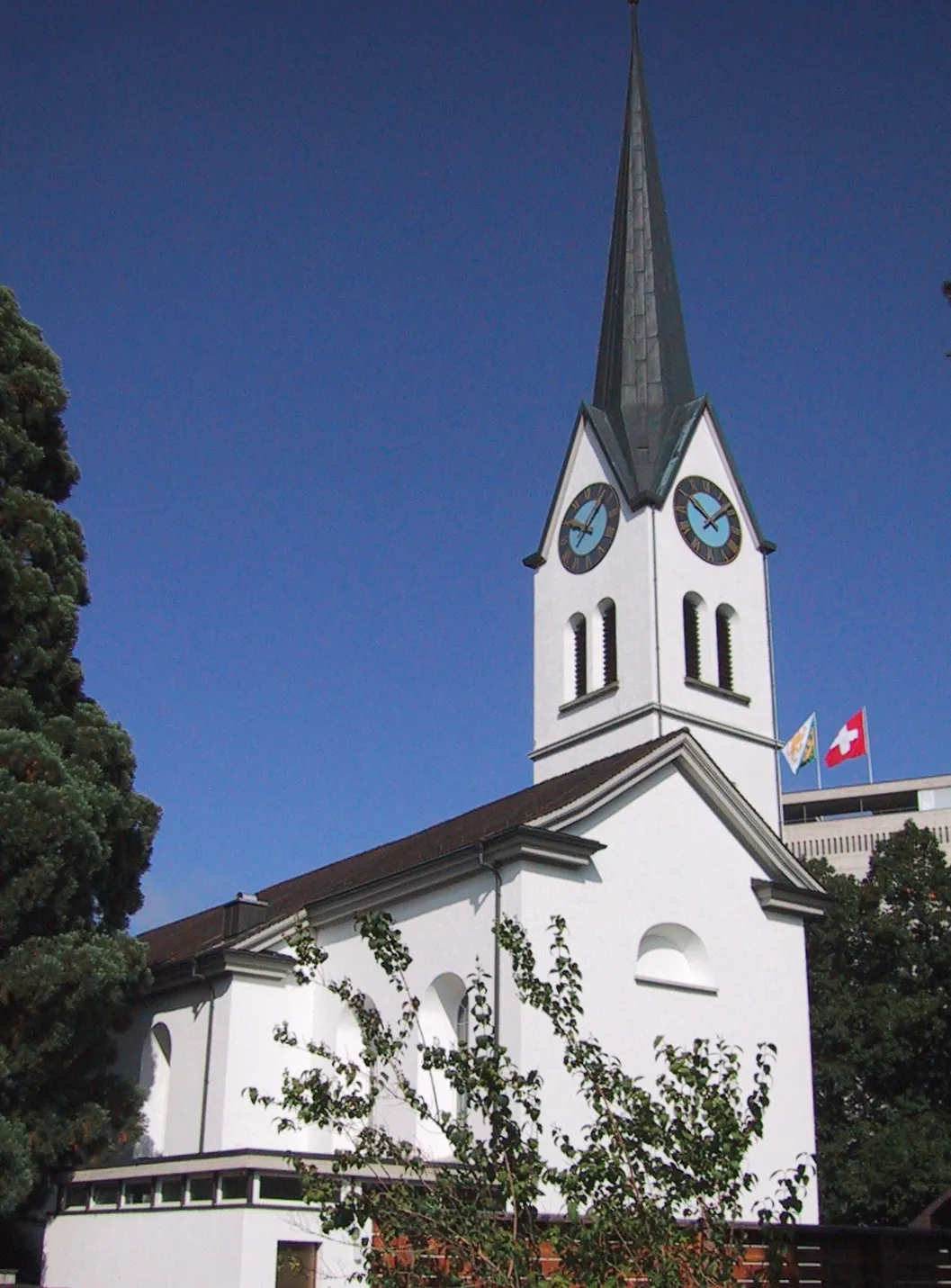 Photo showing: Kirche St. Verena in Rickenbach, Kanton Thurgau, Schweiz