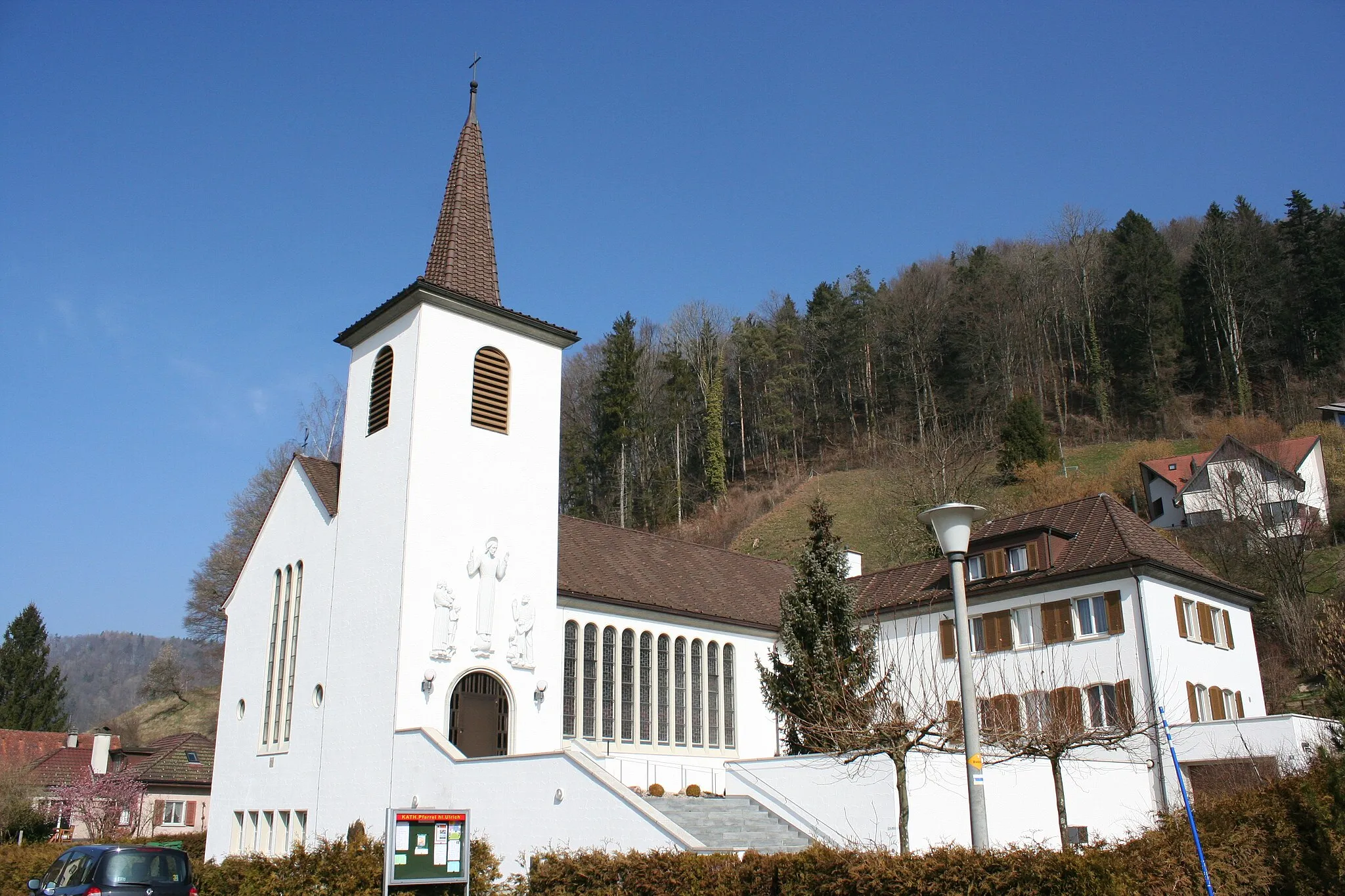 Photo showing: Römisch-katholische Pfarrkirche Herz Jesu Turbenthal