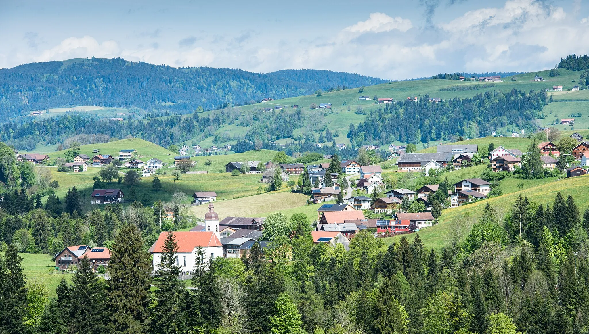 Photo showing: Langenegg im Bregenzerwald