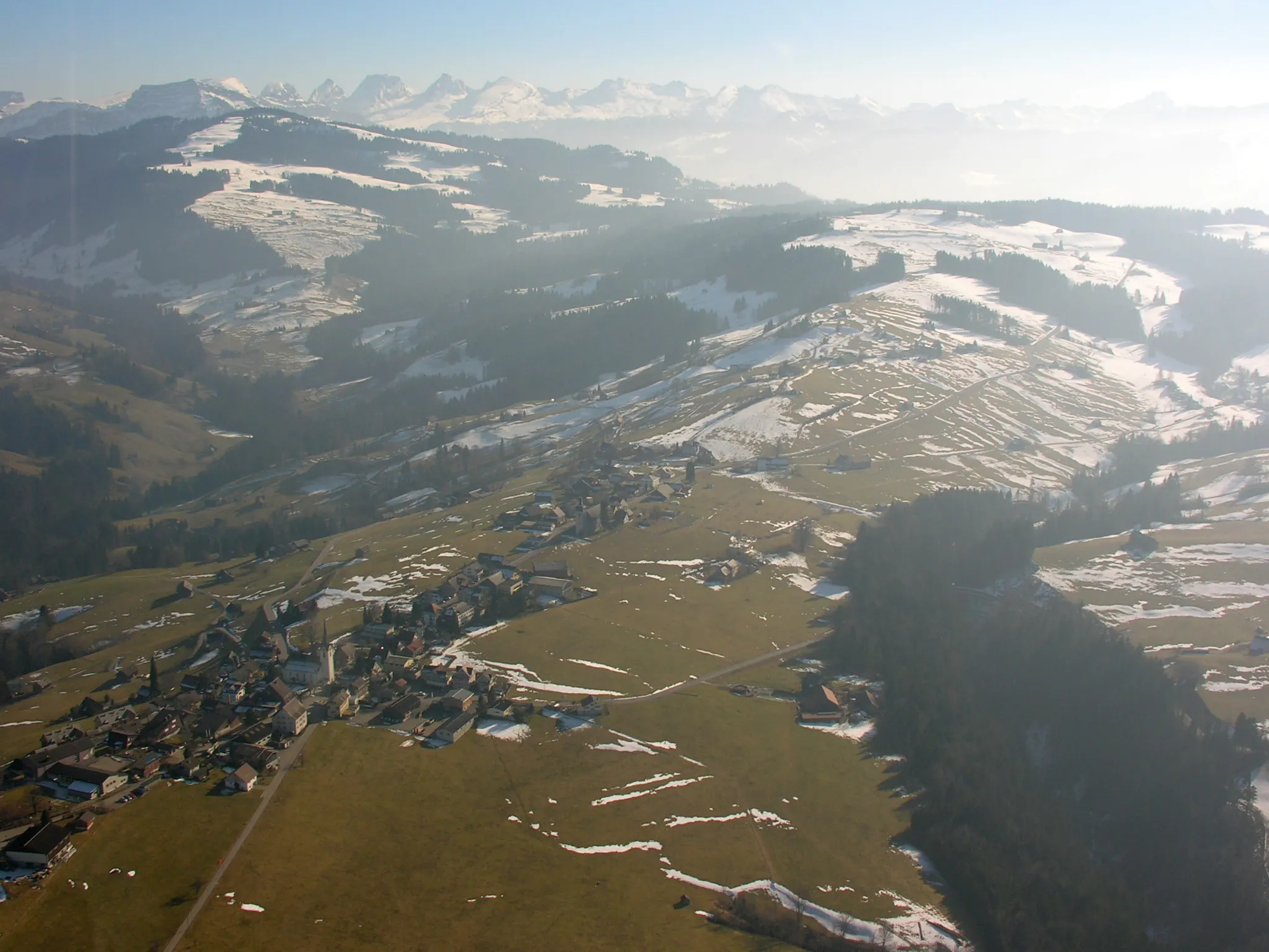 Photo showing: Aerial View of Hemberg