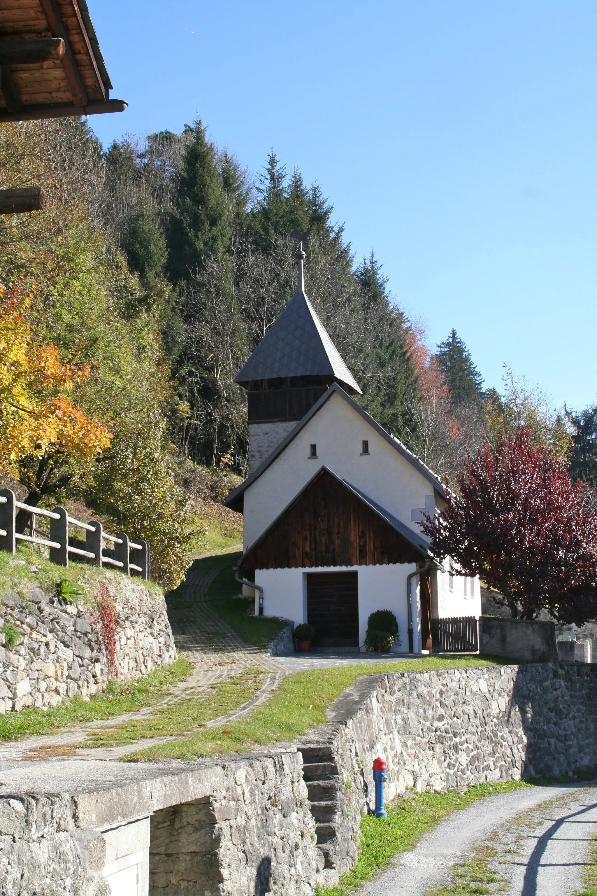 Photo showing: Reformierte Kirche Schnaus