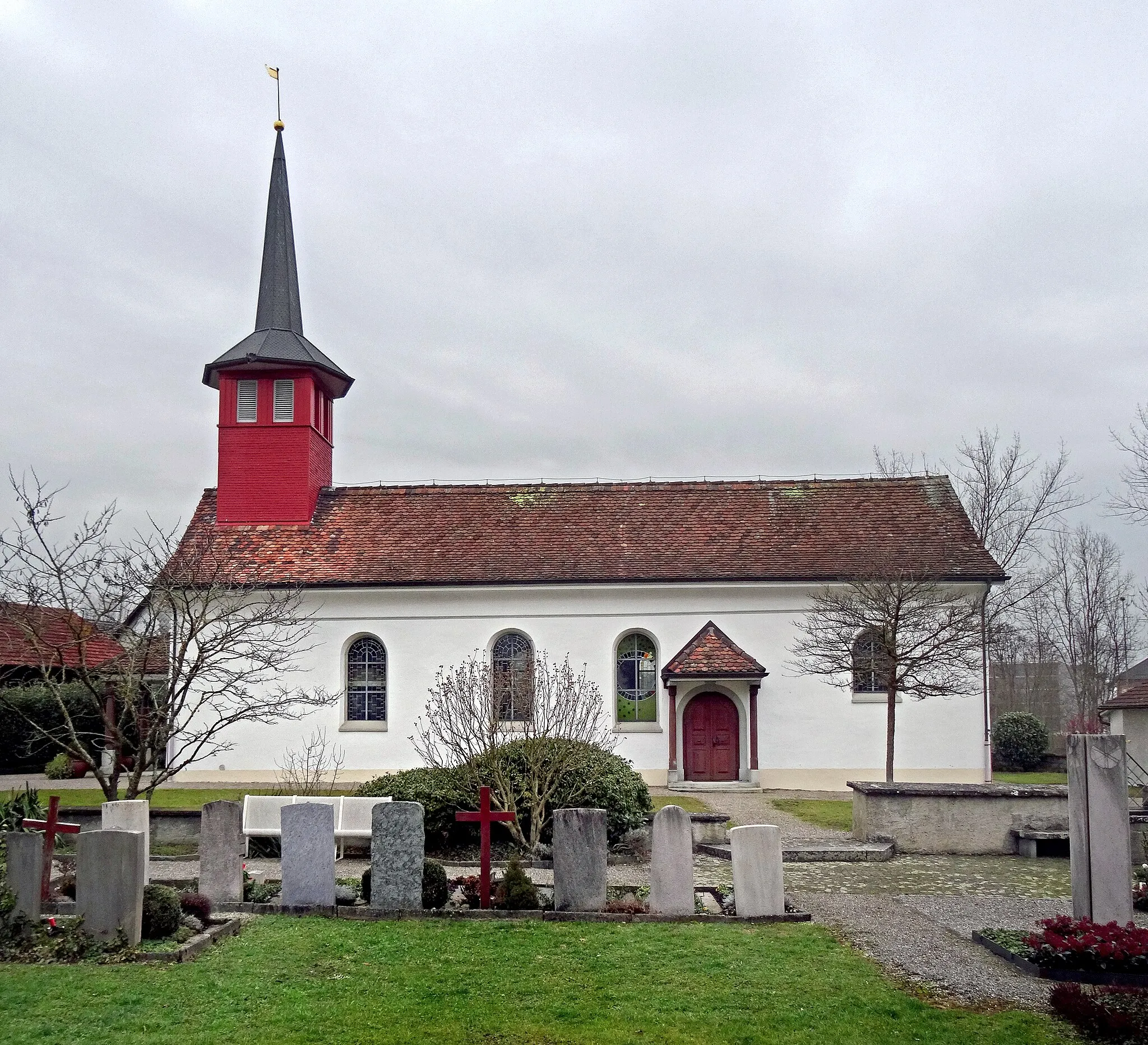 Photo showing: Evangelische Kirche in Salmsach (Schweiz)
