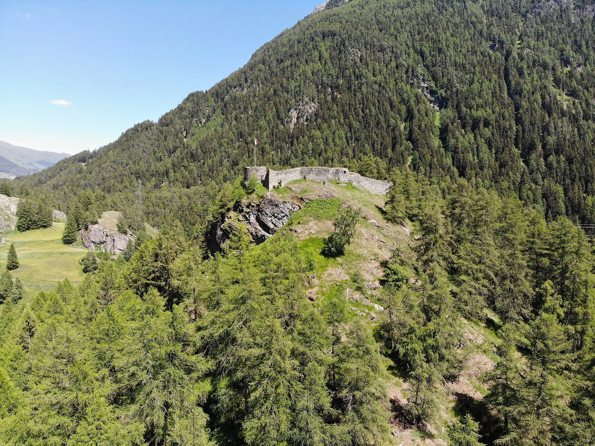 Photo showing: de:Fortezza Rohan Ansicht von Westen