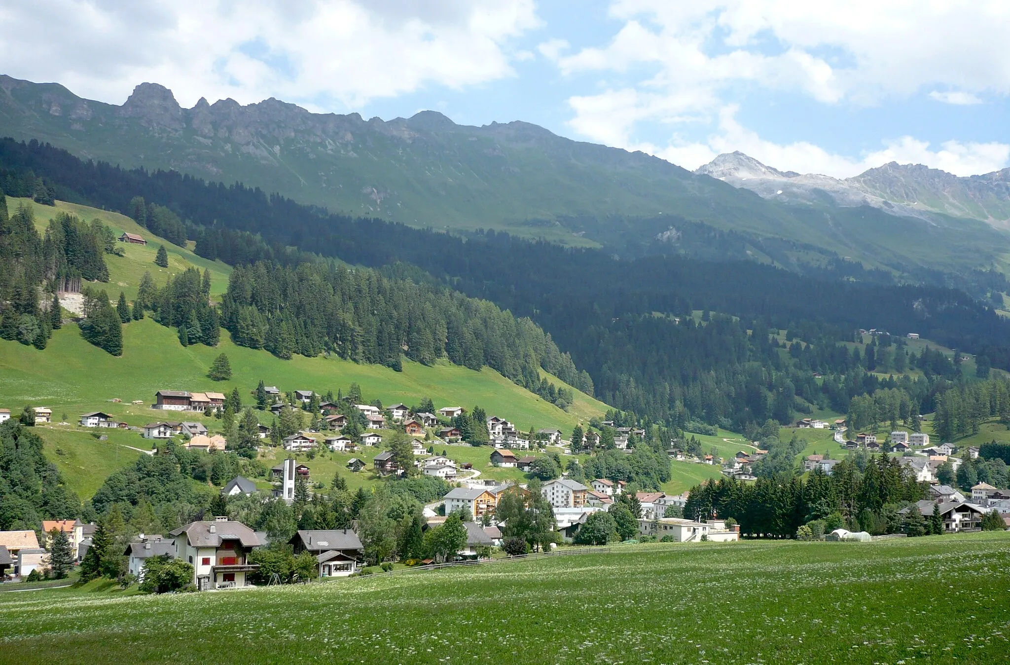Photo showing: Churwalden Dorf