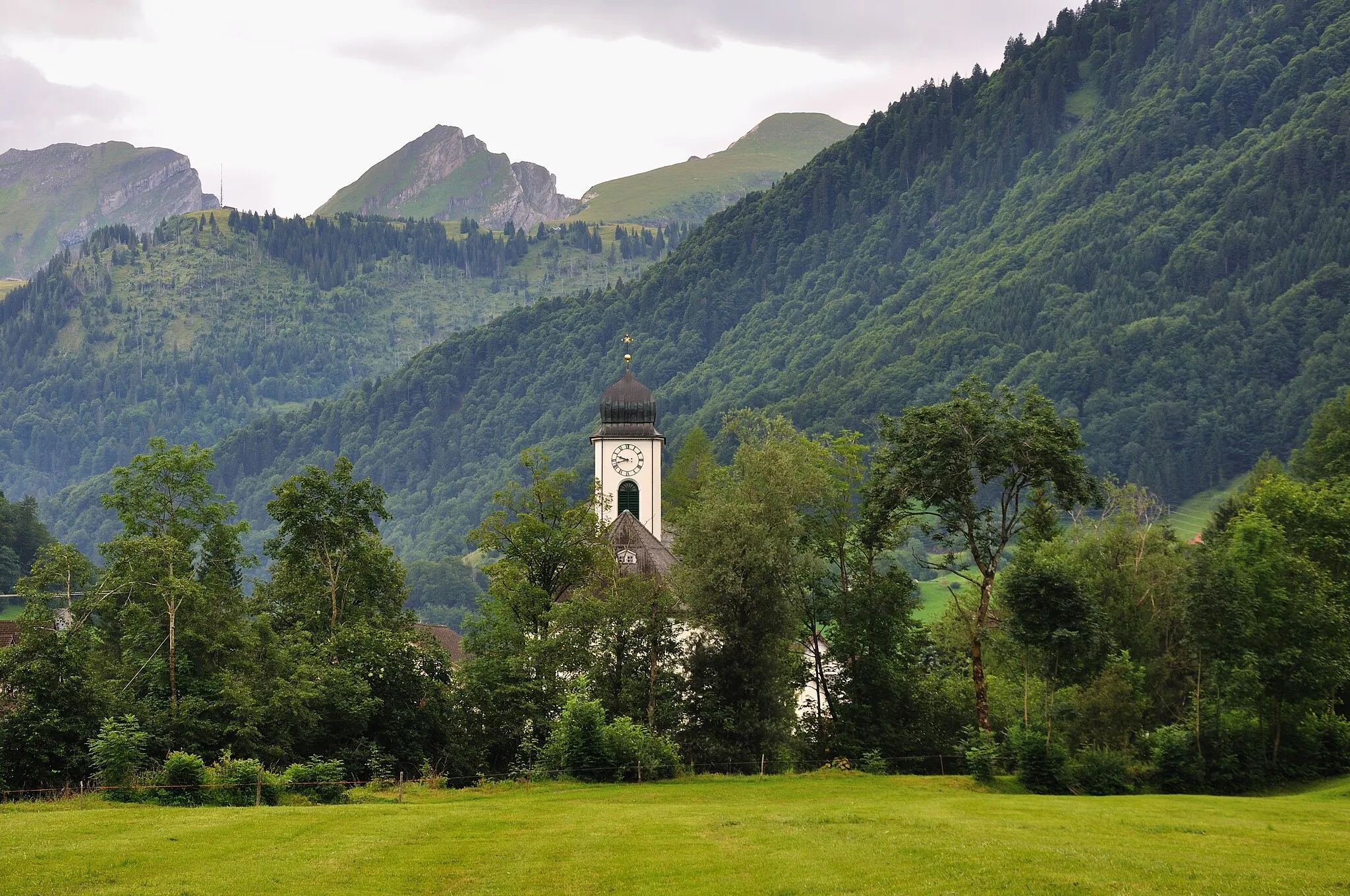 Photo showing: Switzerland, Canton of St. Gallen, hike along the river Thur