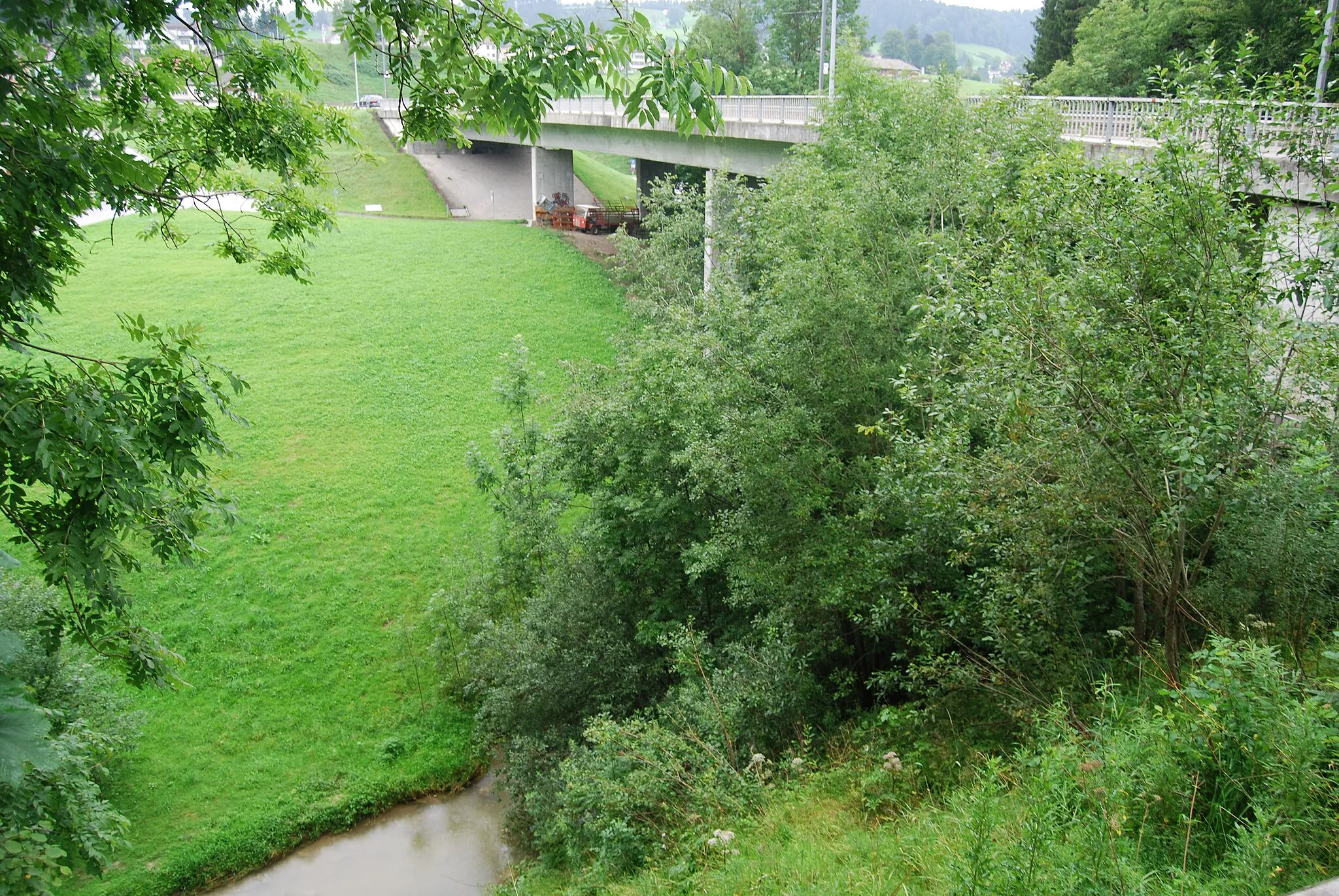 Photo showing: Goldibach Bridge at Teufen, canton of Appenzell Ausserrhoden, Switzerland