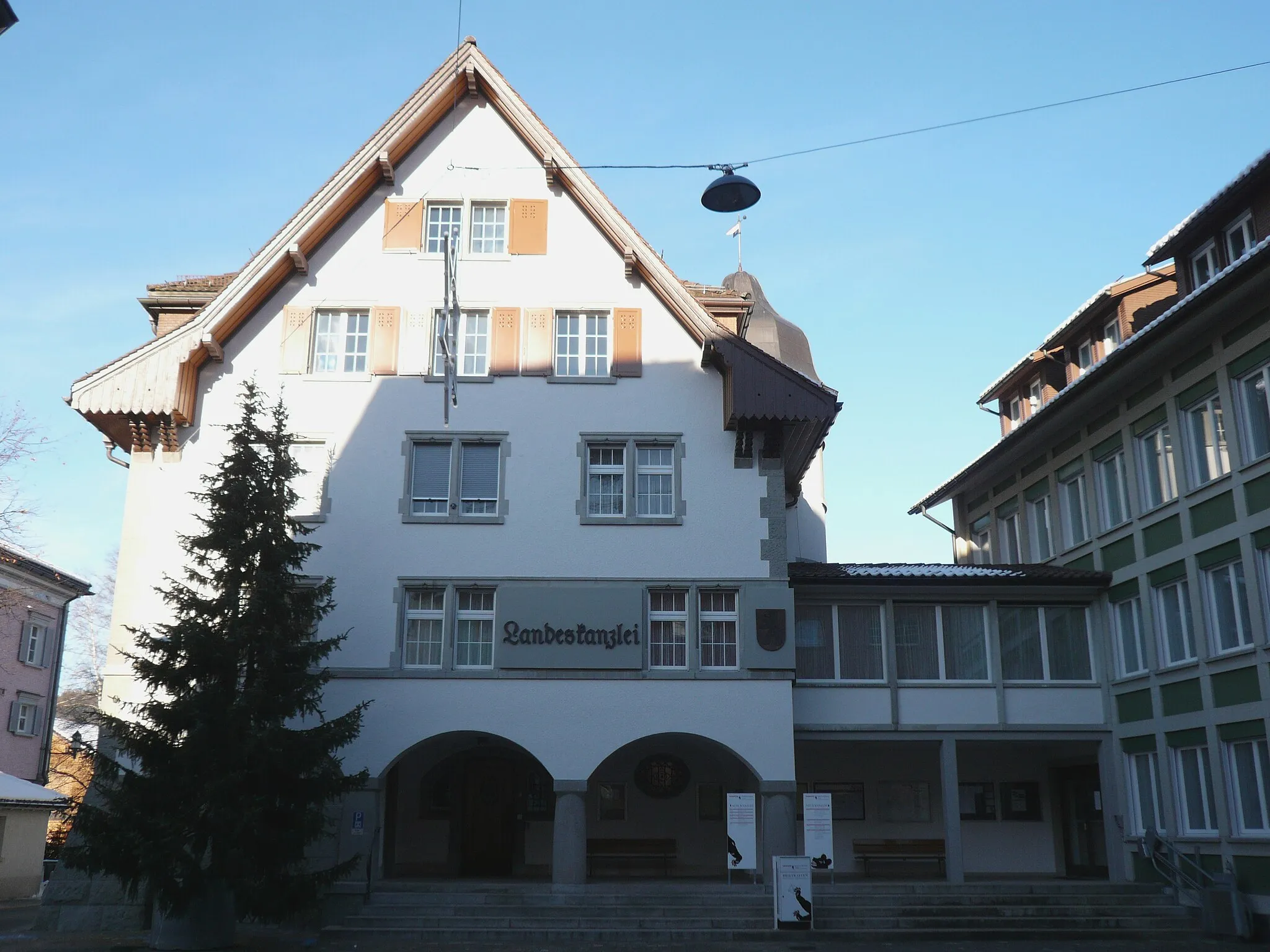 Photo showing: Cantonal administration in Appenzell