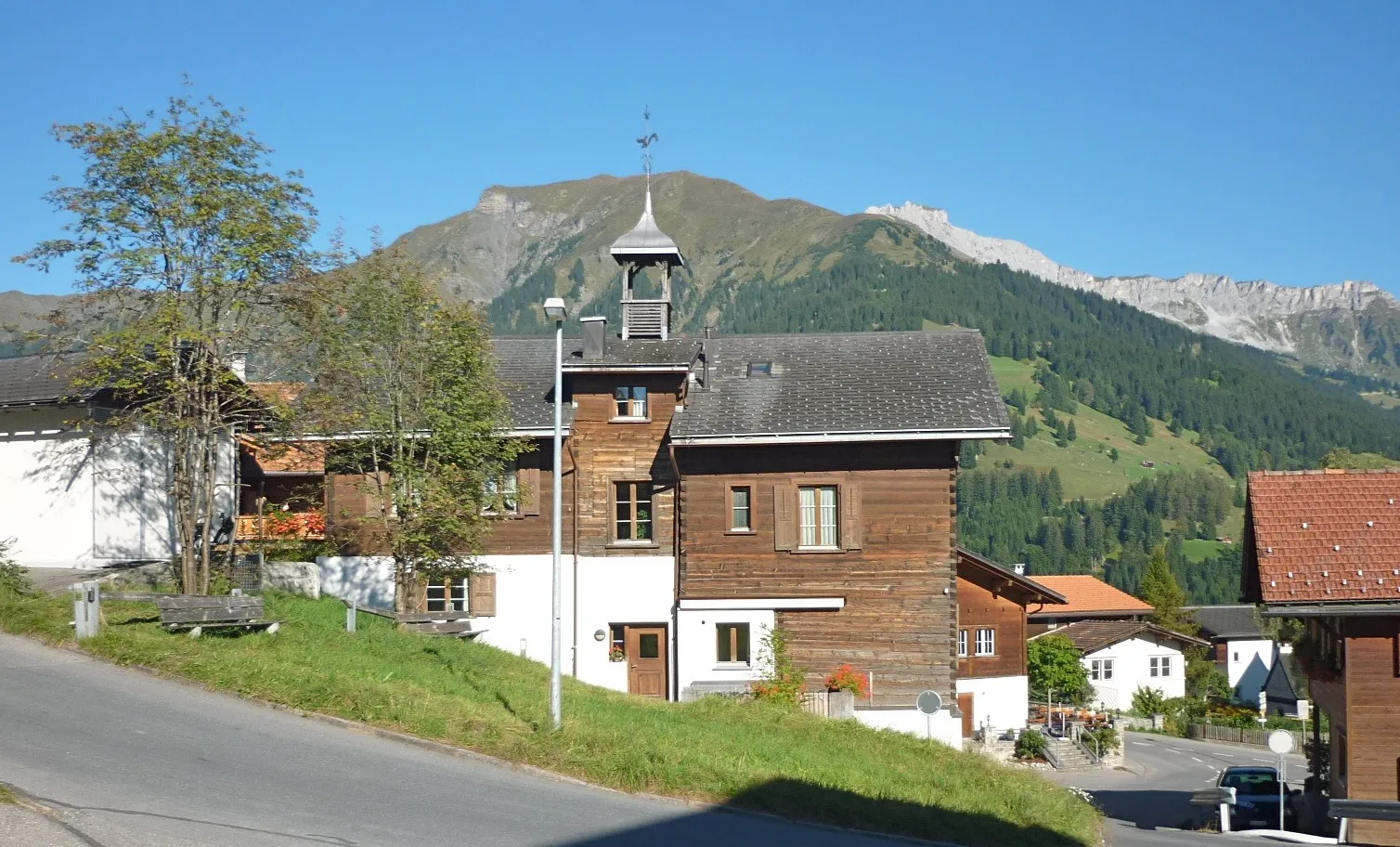 Photo showing: Village Pany GR, Switzerland