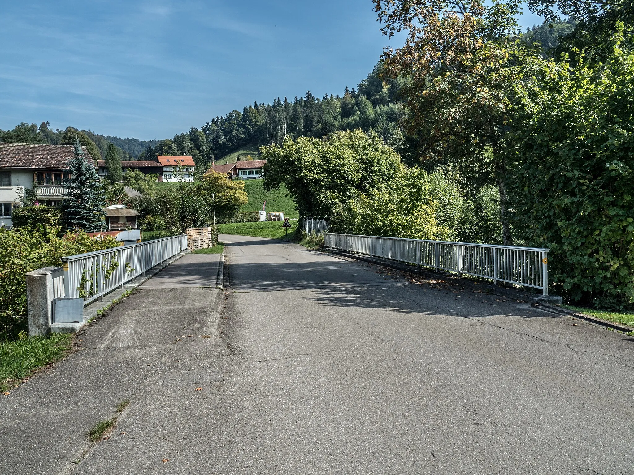 Photo showing: Egglistrasse Road Bridge over the Töss River, Fischenthal, Canton of Zurich, Switzerland