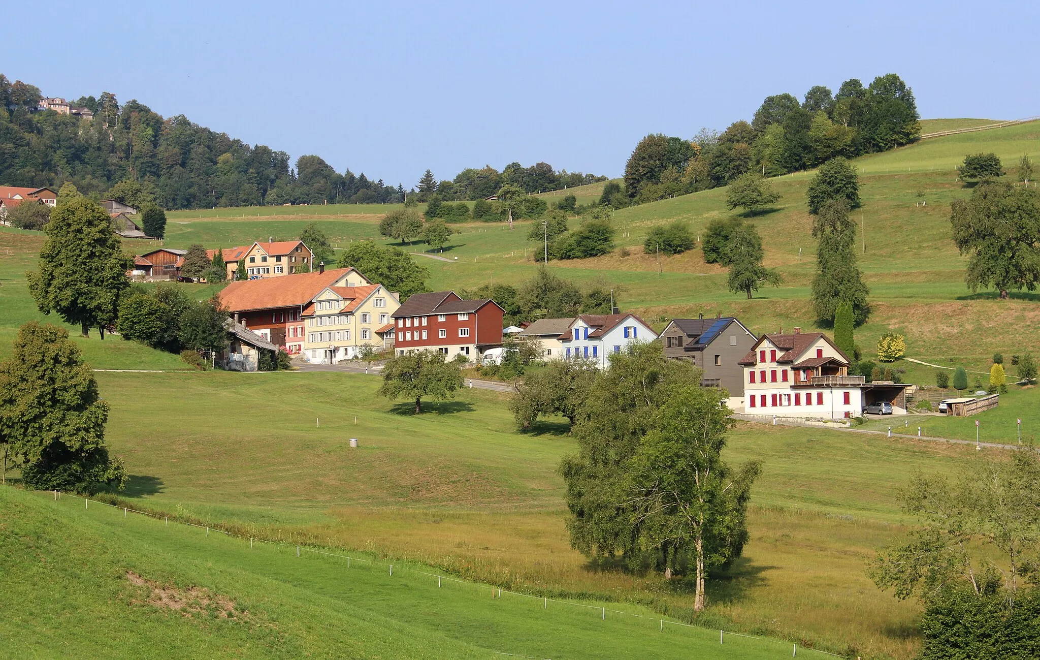 Photo showing: Eggsteig bei Gähwil, Schweiz