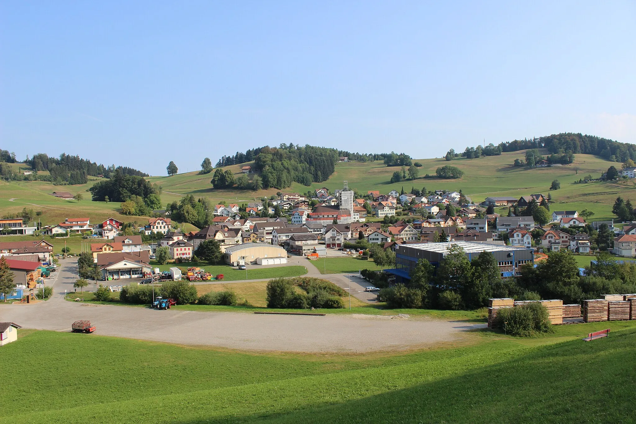 Photo showing: Gähwil bei Kirchberg SG, Schweiz