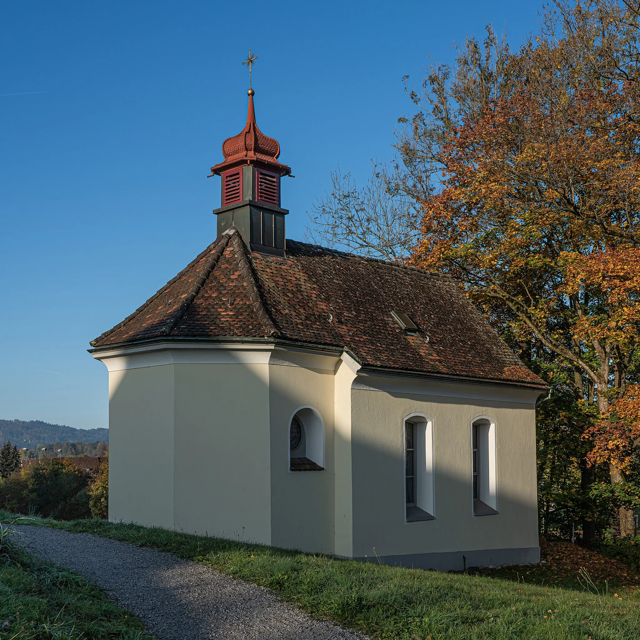 Photo showing: St. Mary's Chapel in St. Gallen, Switzerland
