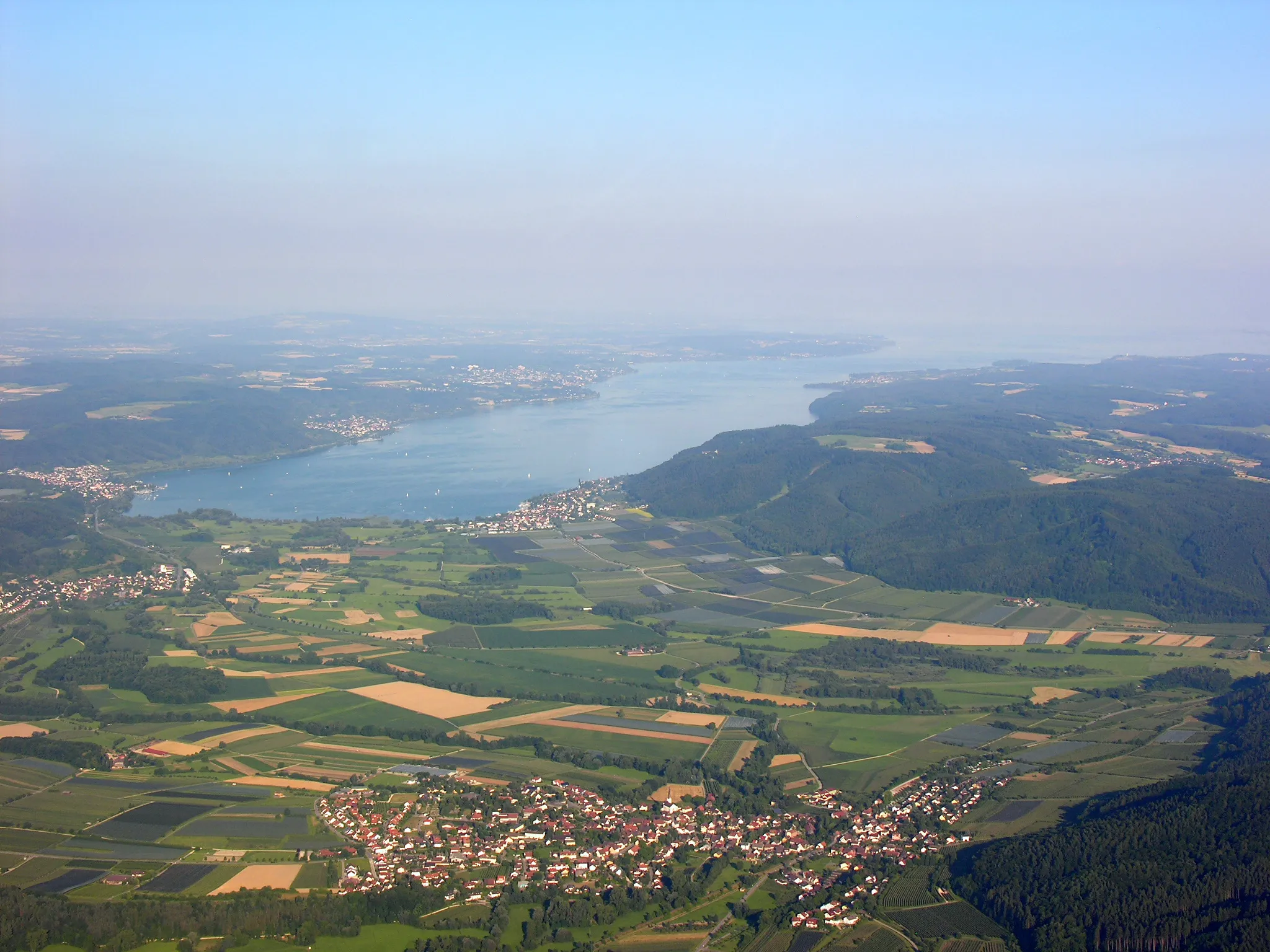 Photo showing: Aerial View of Wahlwies